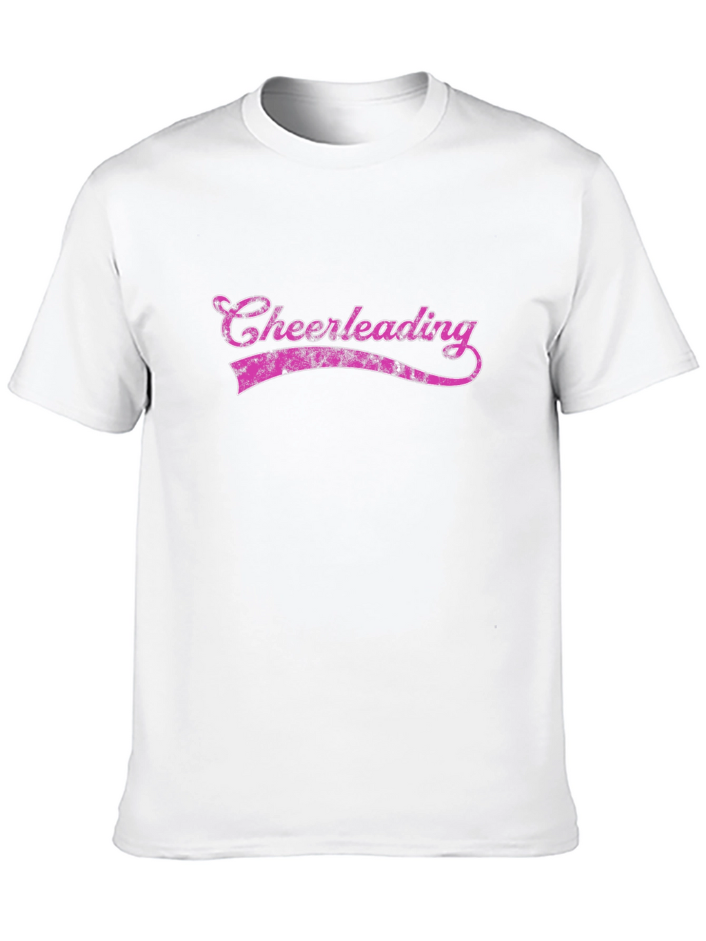 Cheerleading Pink Graphic T-Shirt