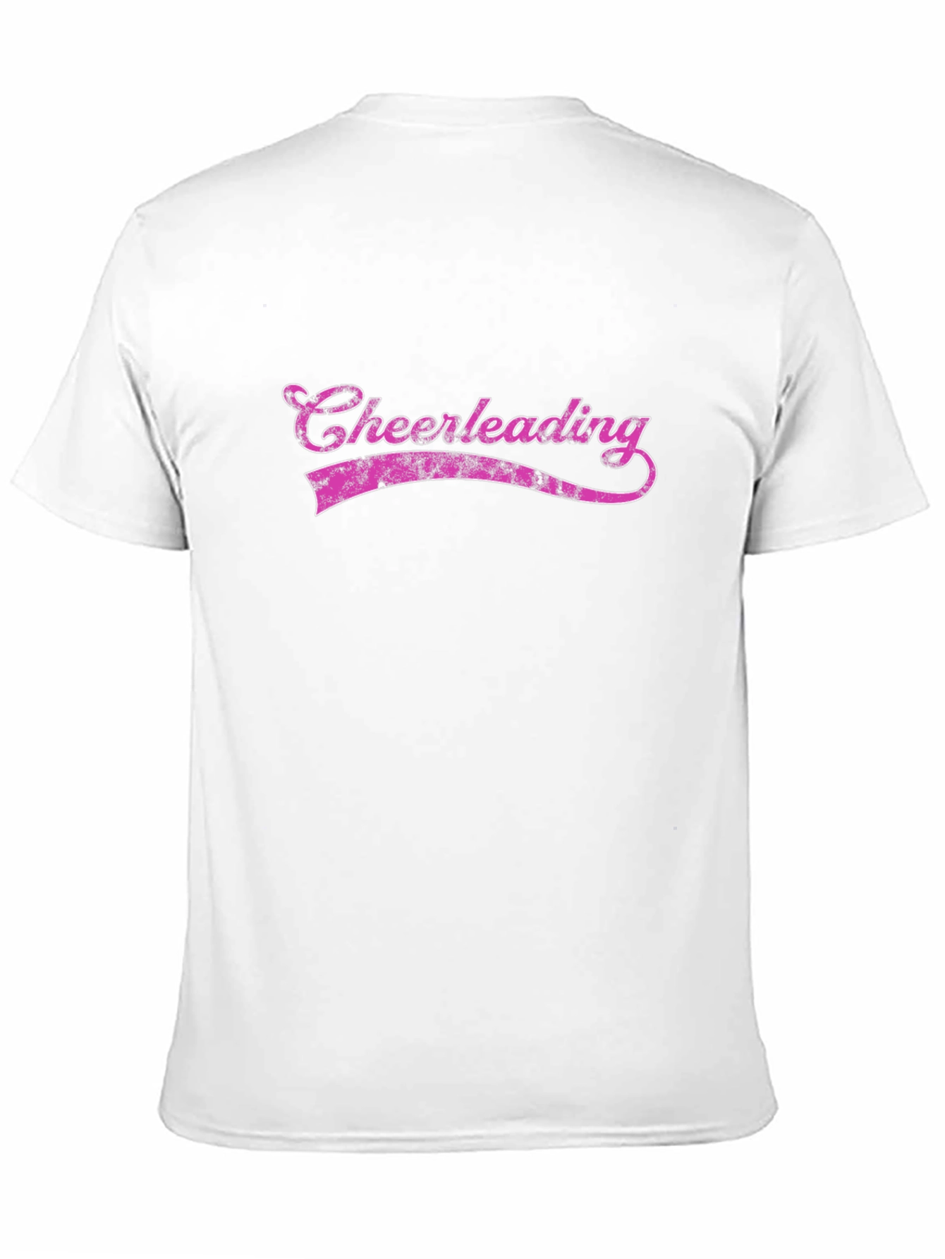 Cheerleading Pink Graphic T-Shirt