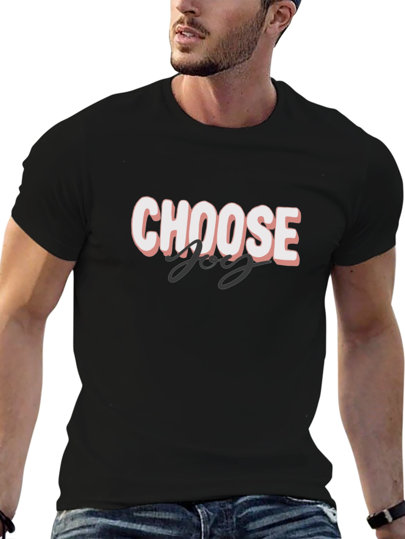 Choose Joy Black T-Shirt