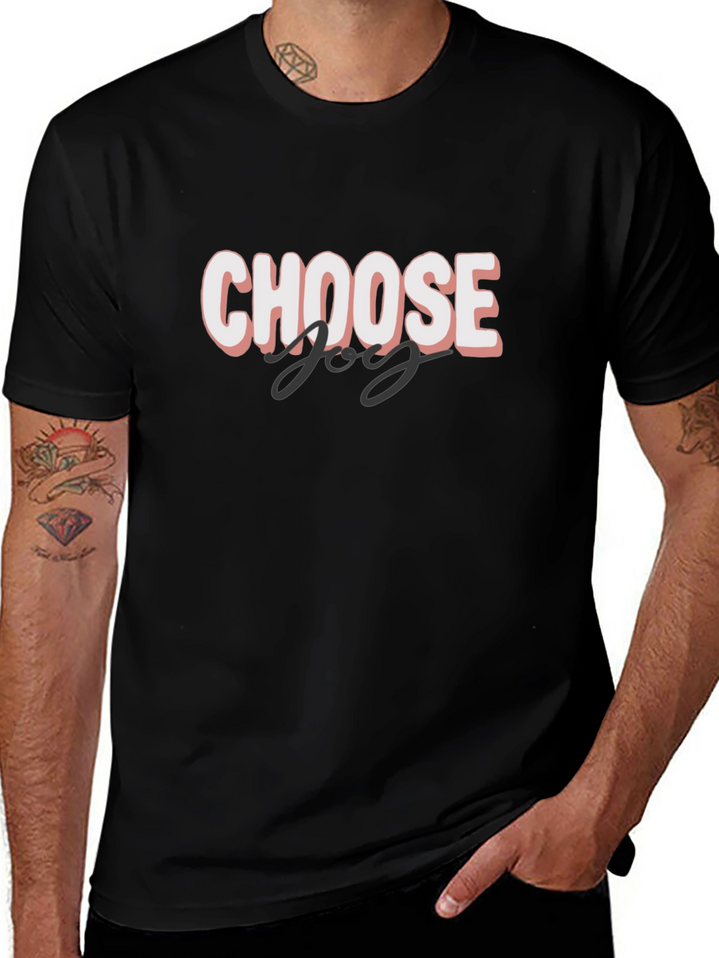 Choose Joy Black T-Shirt