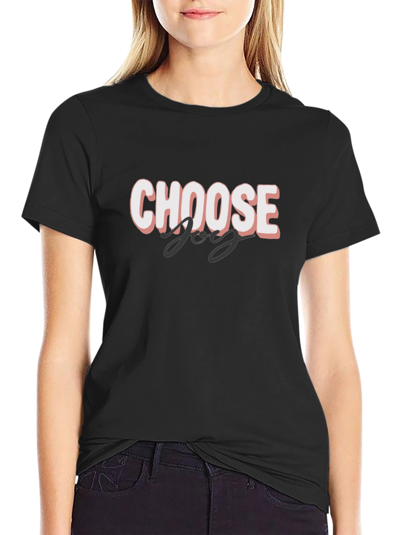Choose Joy Black T-Shirt