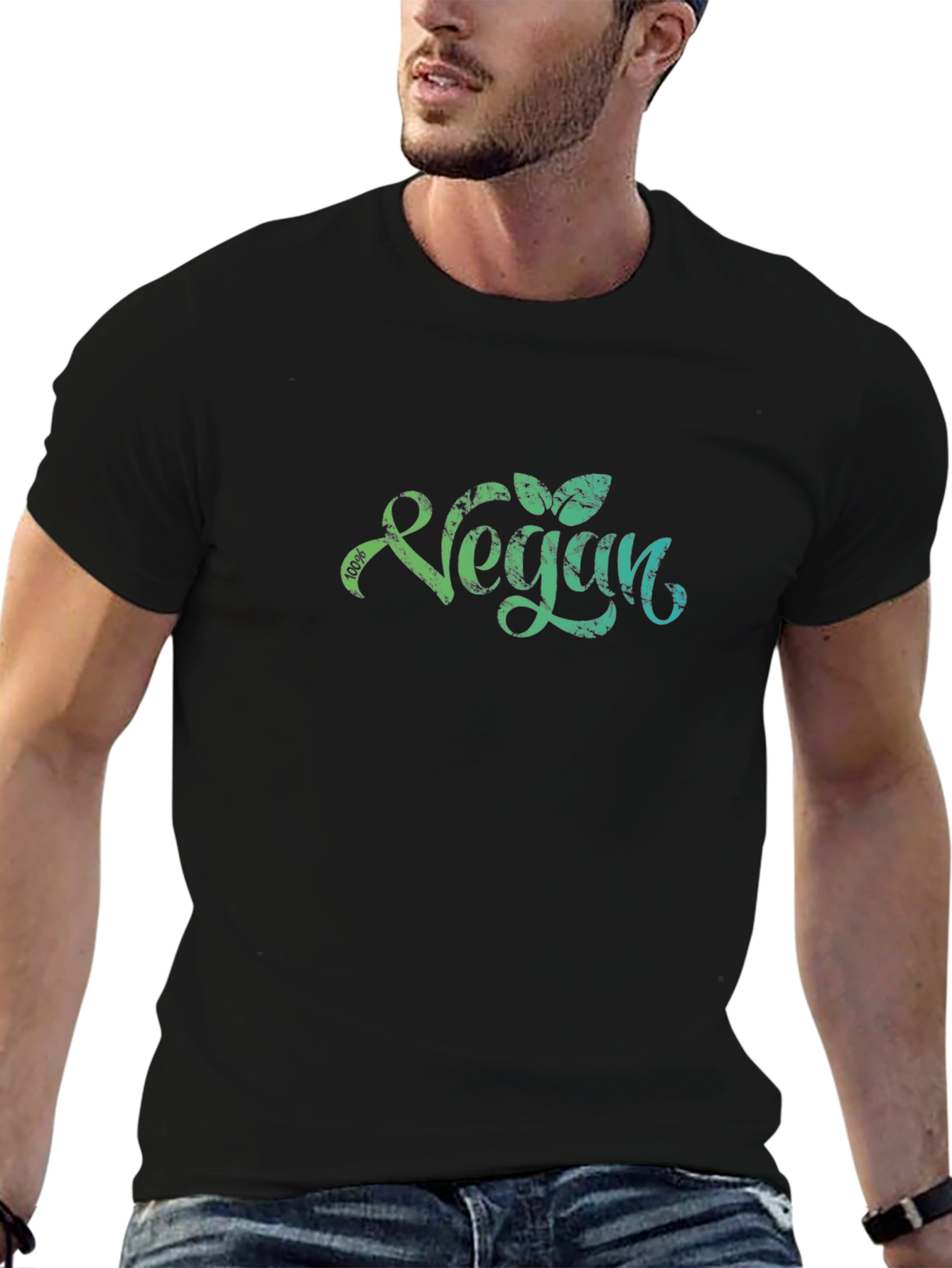 Vegan Graphic Tee - Stylish & Comfortable Cotton T-Shirt