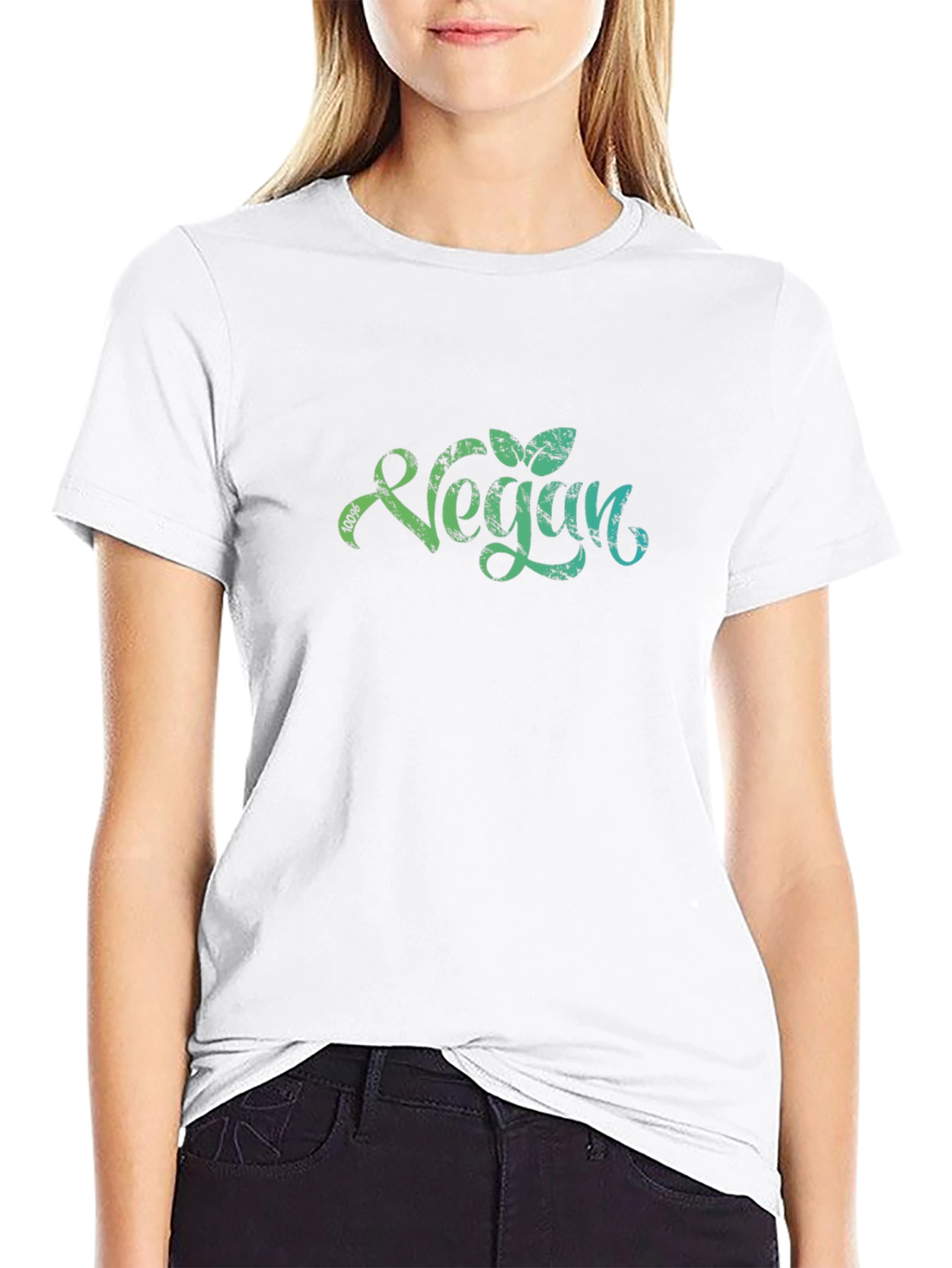 Vegan Graphic Tee - Stylish & Comfortable Cotton T-Shirt