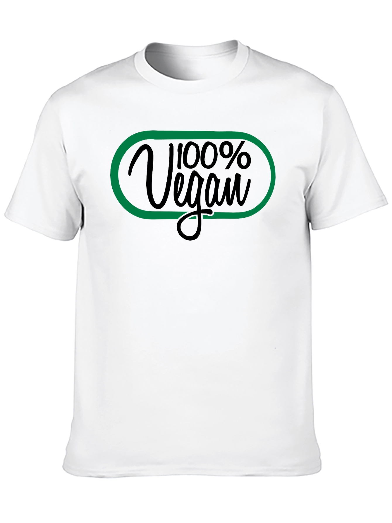 100% Vegan Graphic Tee - Stylish & Comfortable
