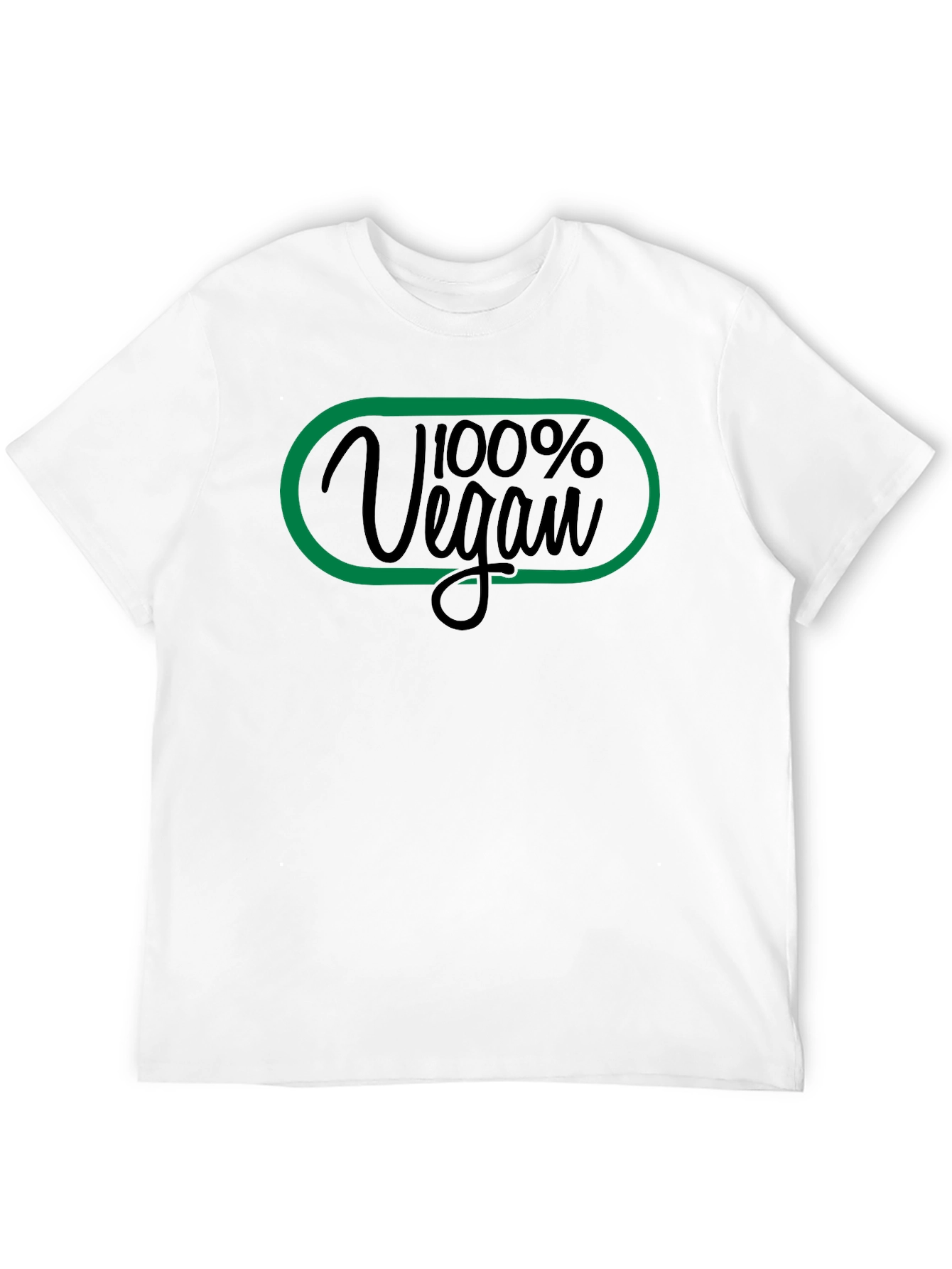 100% Vegan Graphic Tee - Stylish & Comfortable