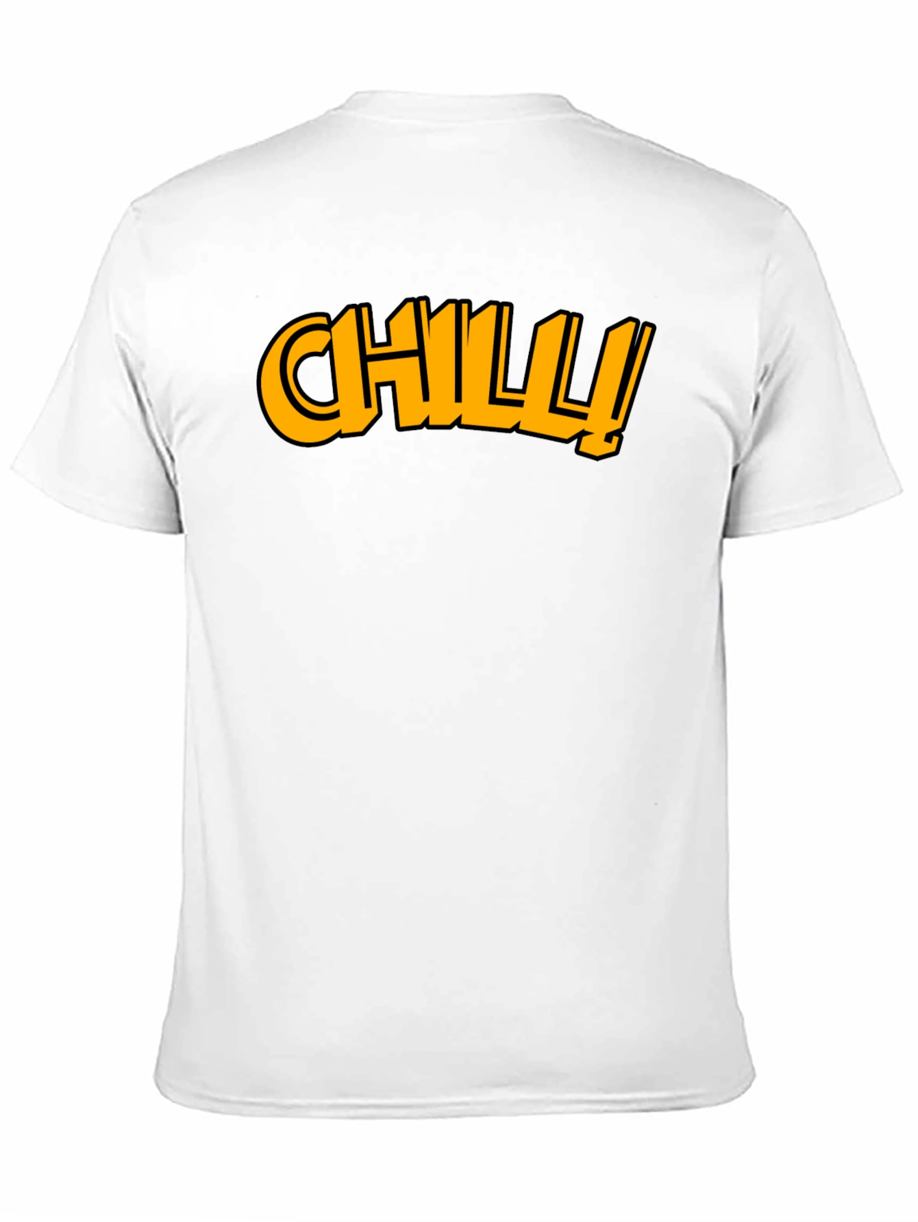 Chill Graphic Tee - Cool & Casual Black T-Shirt