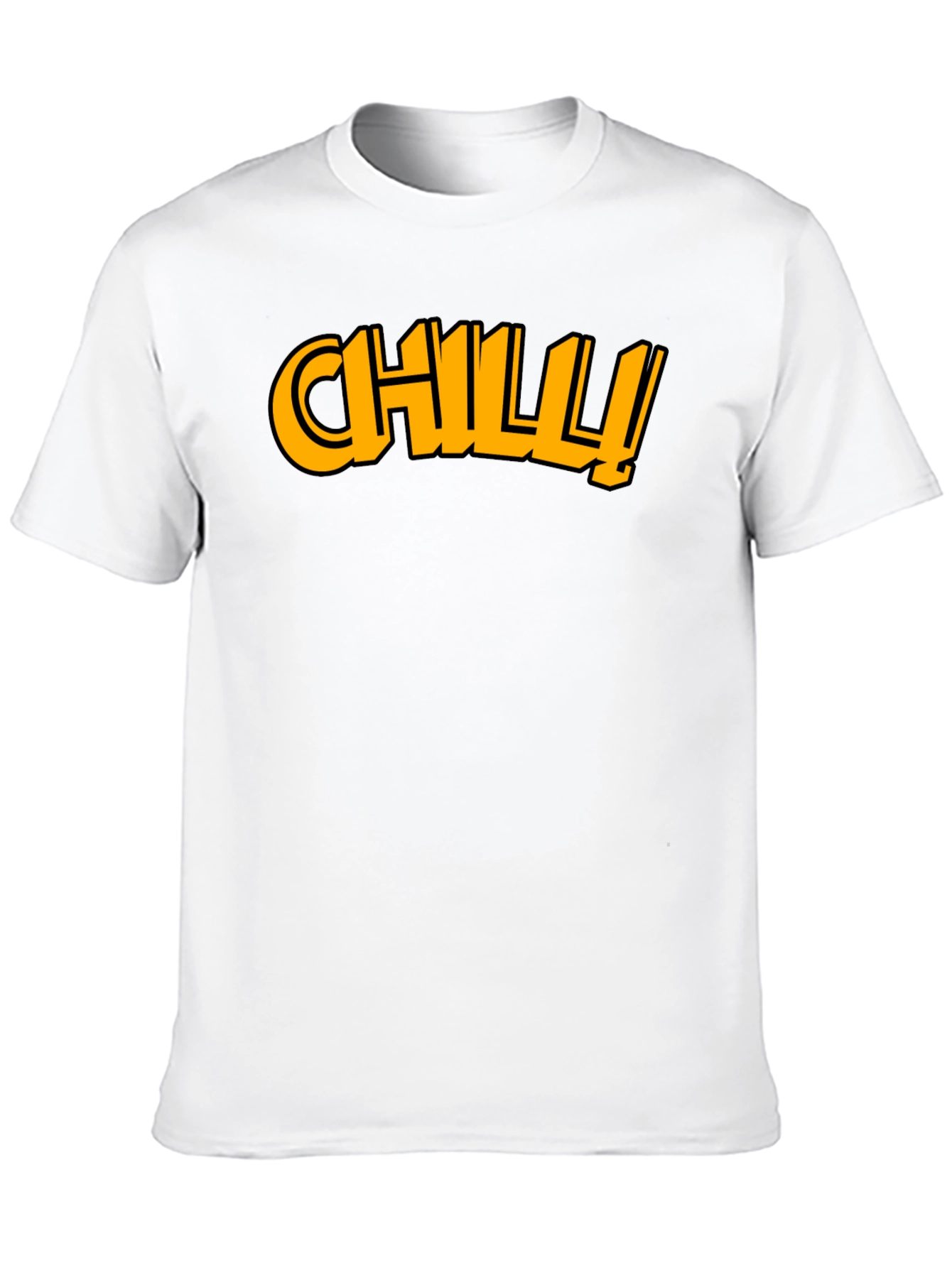 Chill Graphic Tee - Cool & Casual Black T-Shirt