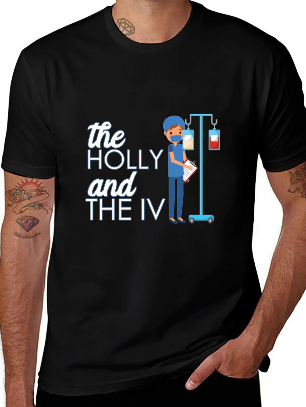 Holly and the IV Graphic T-Shirt
