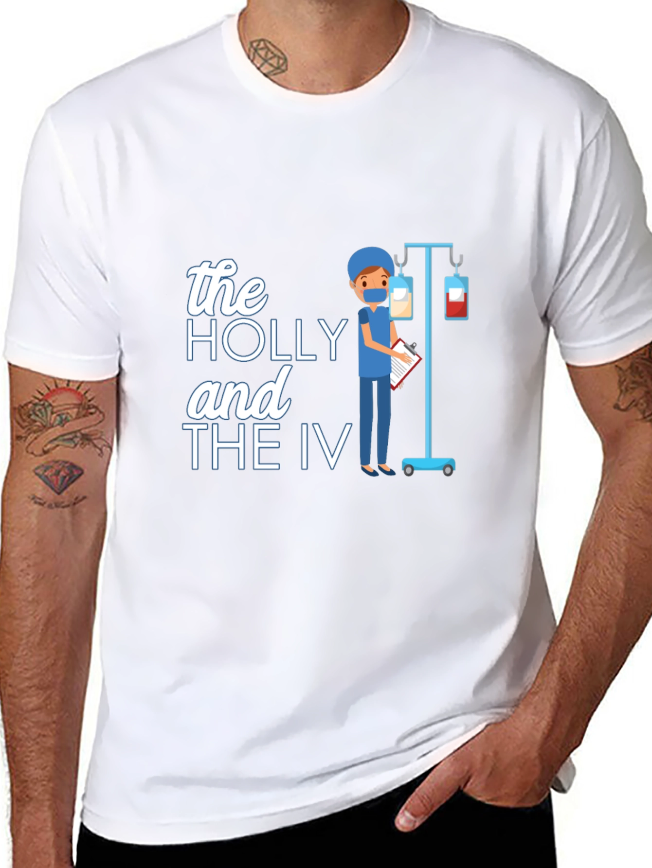 Holly and the IV Graphic T-Shirt