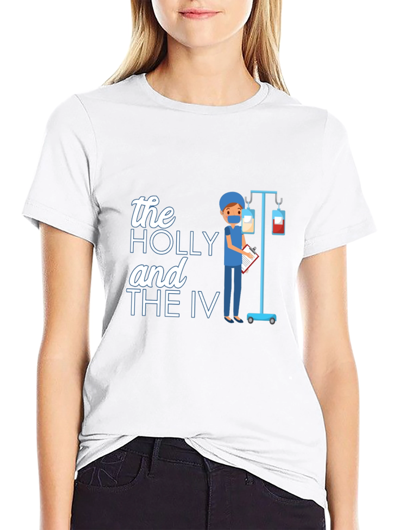 Holly and the IV Graphic T-Shirt