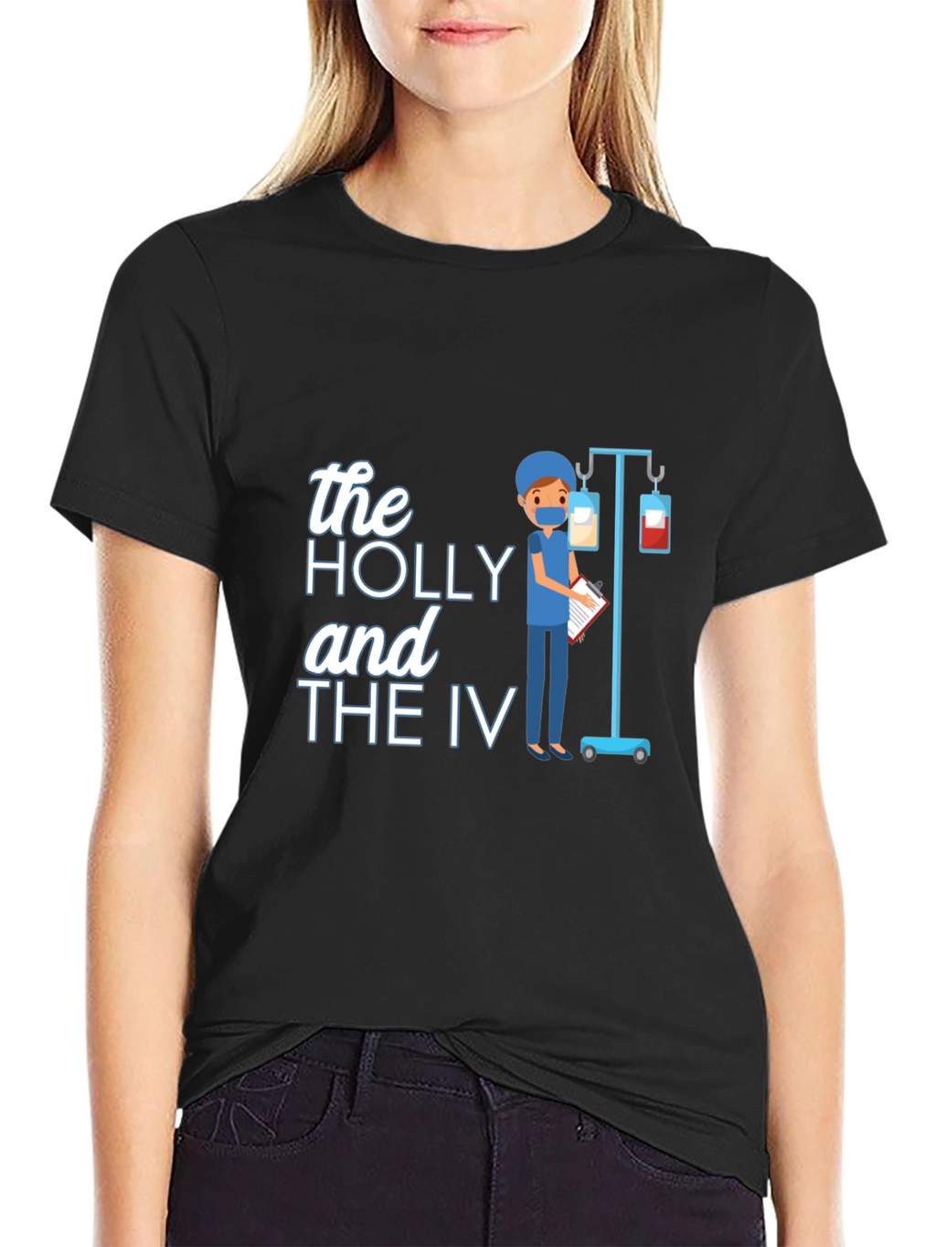 Holly and the IV Graphic T-Shirt