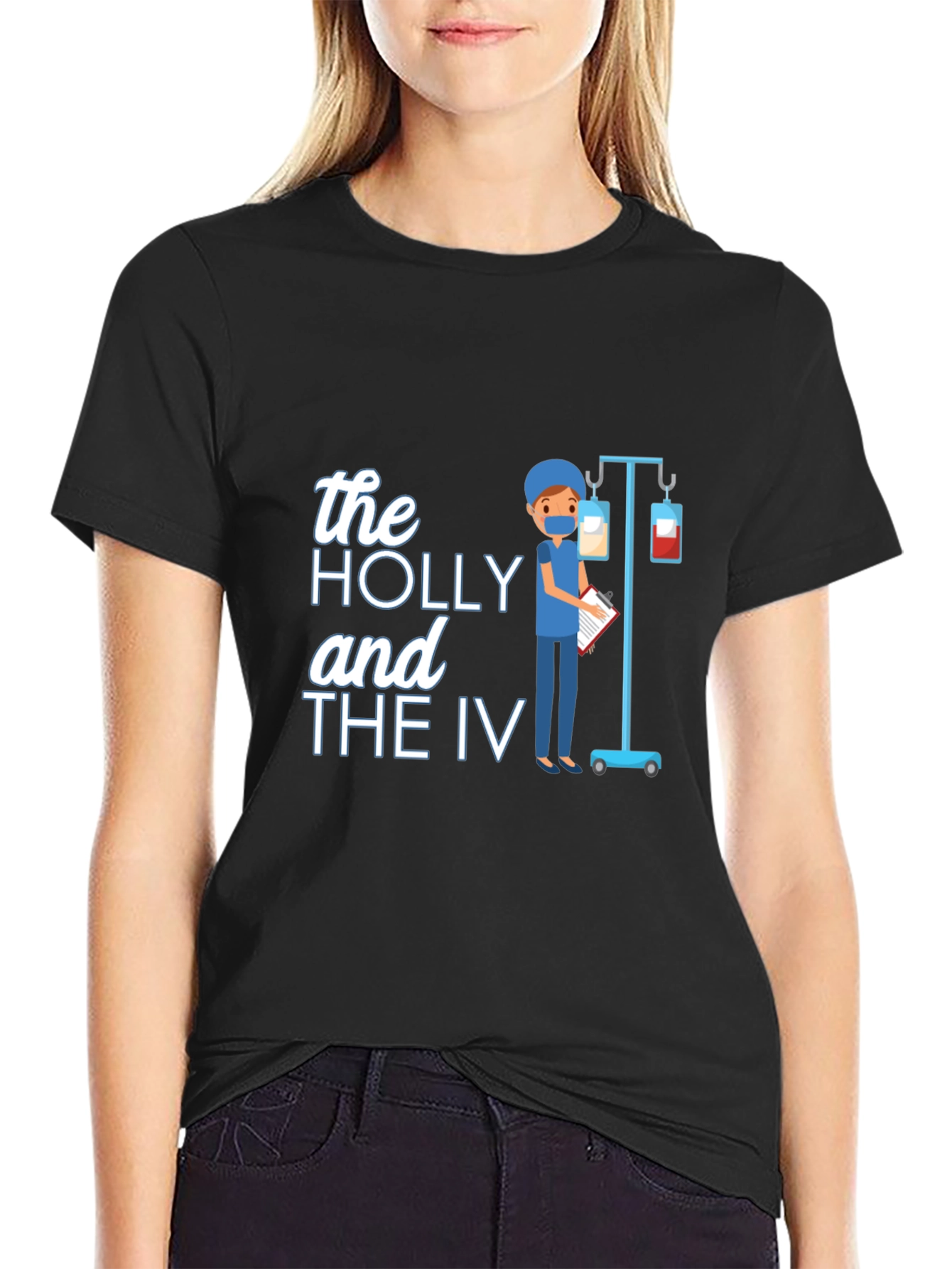 Holly and the IV Graphic T-Shirt