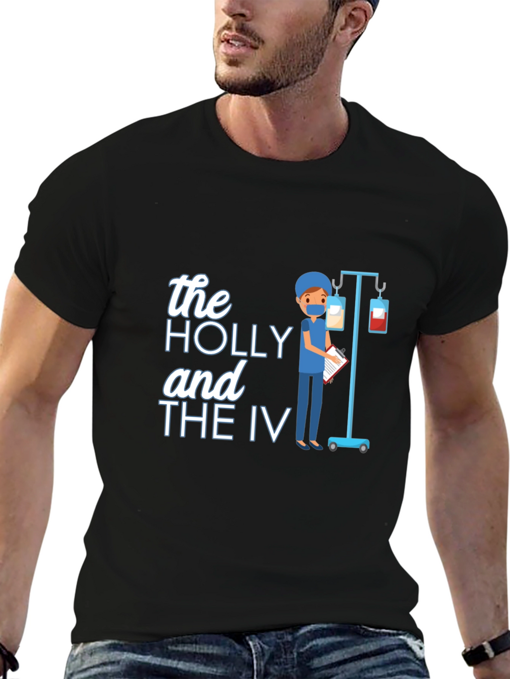 Holly and the IV Graphic T-Shirt