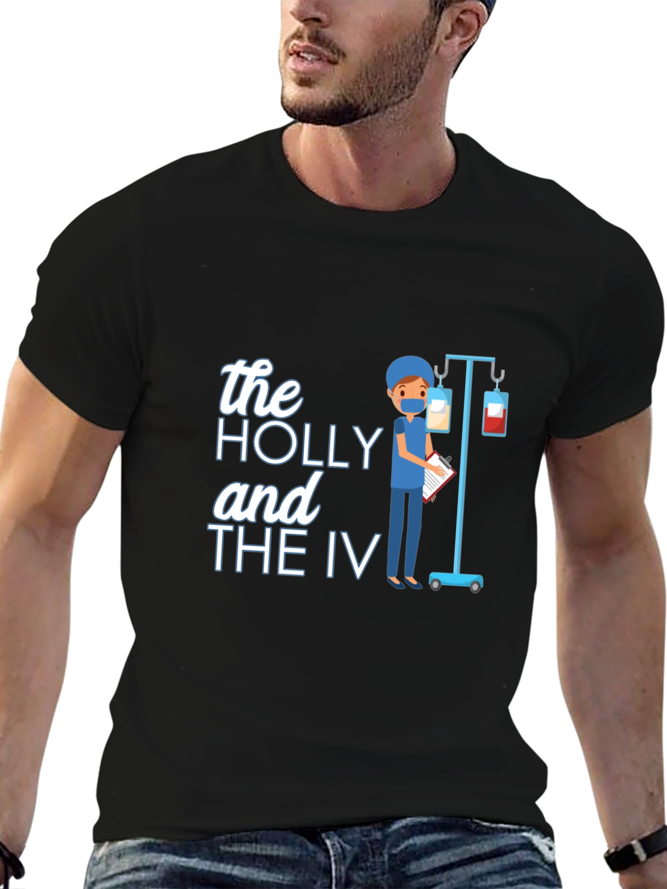 Holly and the IV Graphic T-Shirt