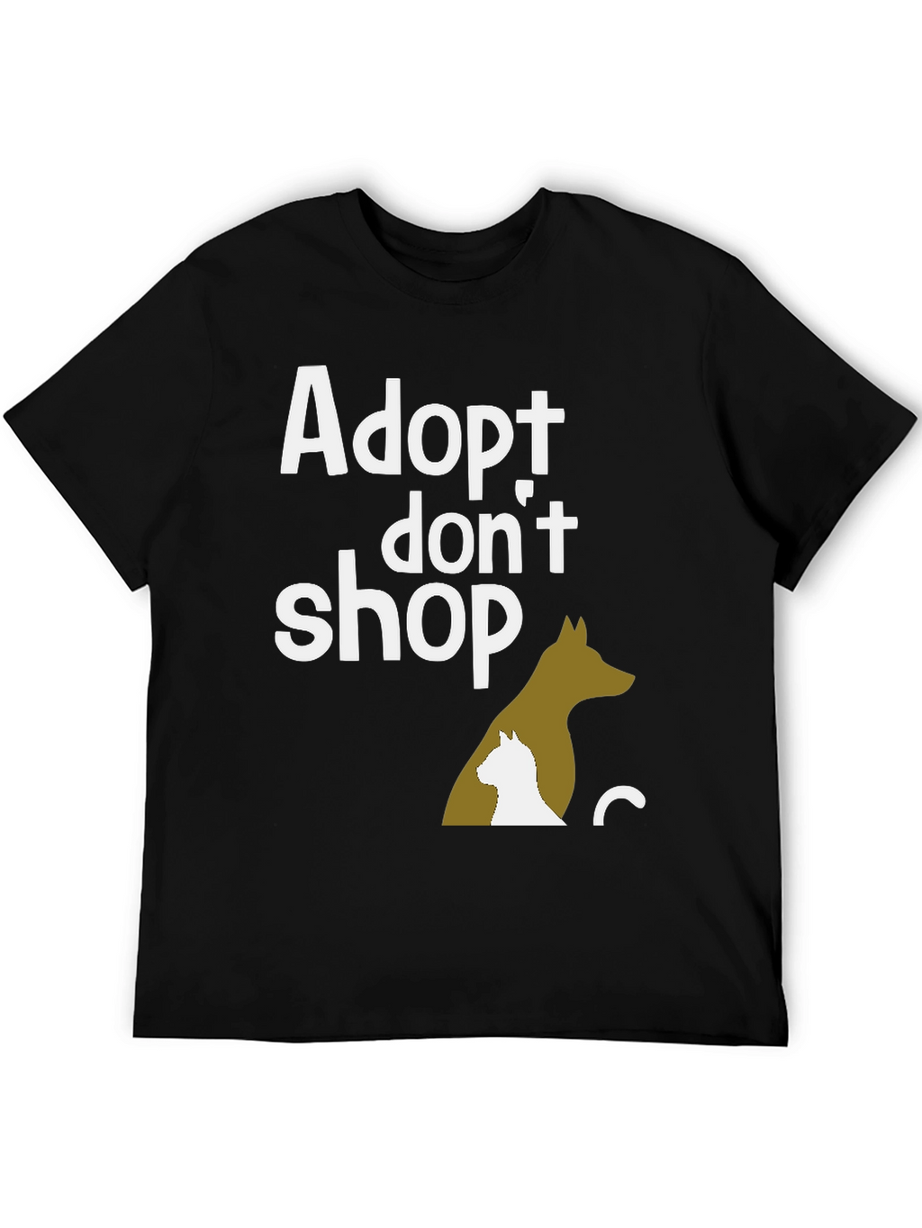 Adopt Dont Shop Graphic Tee