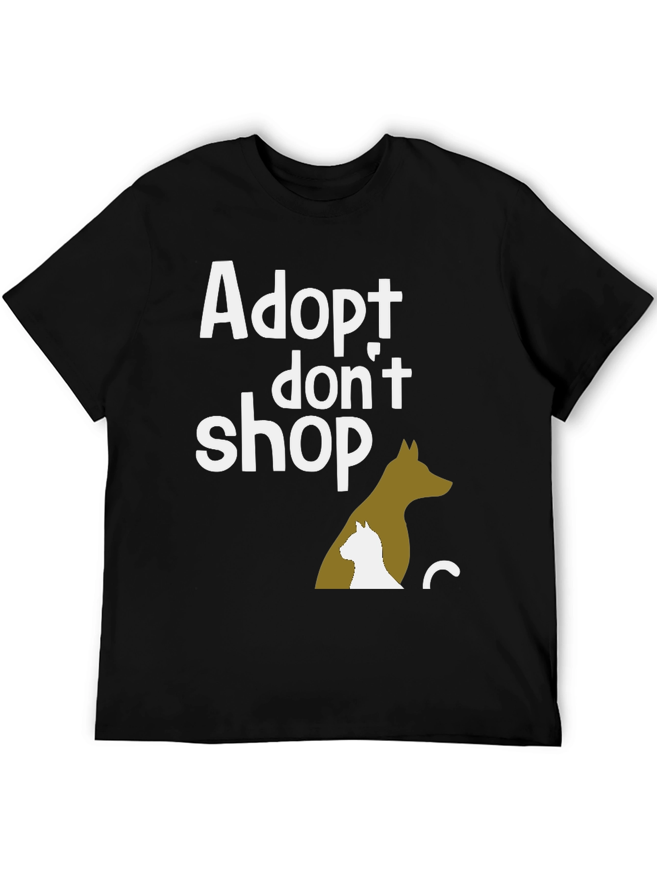 Adopt Dont Shop Graphic Tee