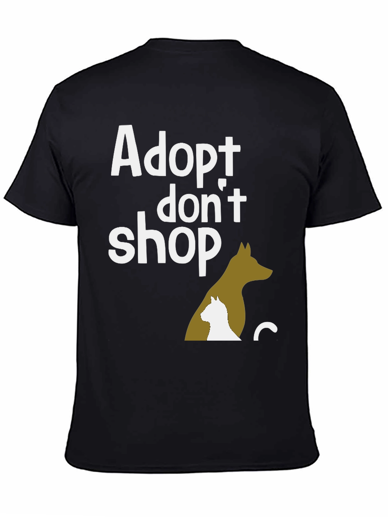 Adopt Dont Shop Graphic Tee