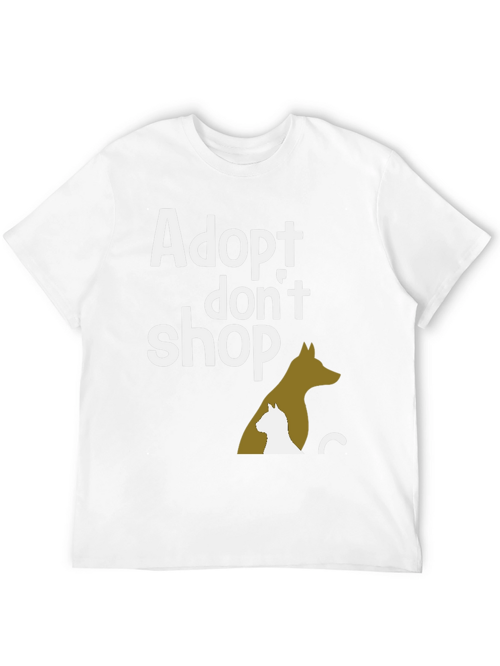 Adopt Dont Shop Graphic Tee