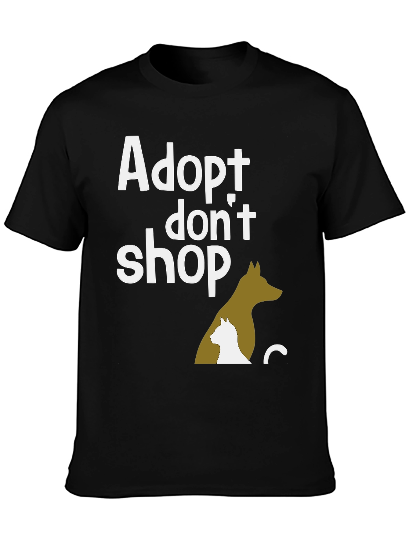 Adopt Dont Shop Graphic Tee
