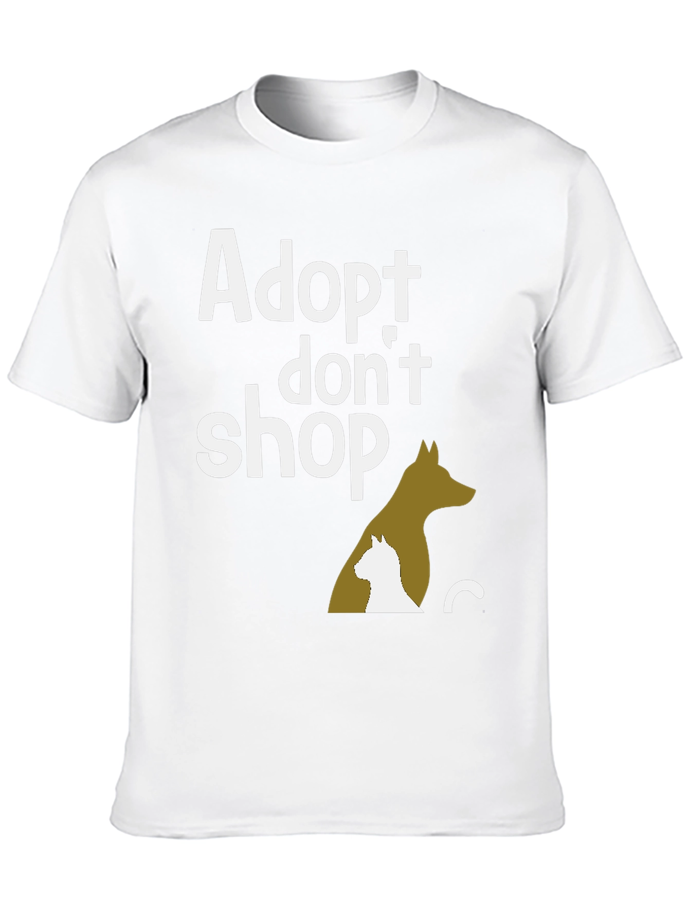 Adopt Dont Shop Graphic Tee