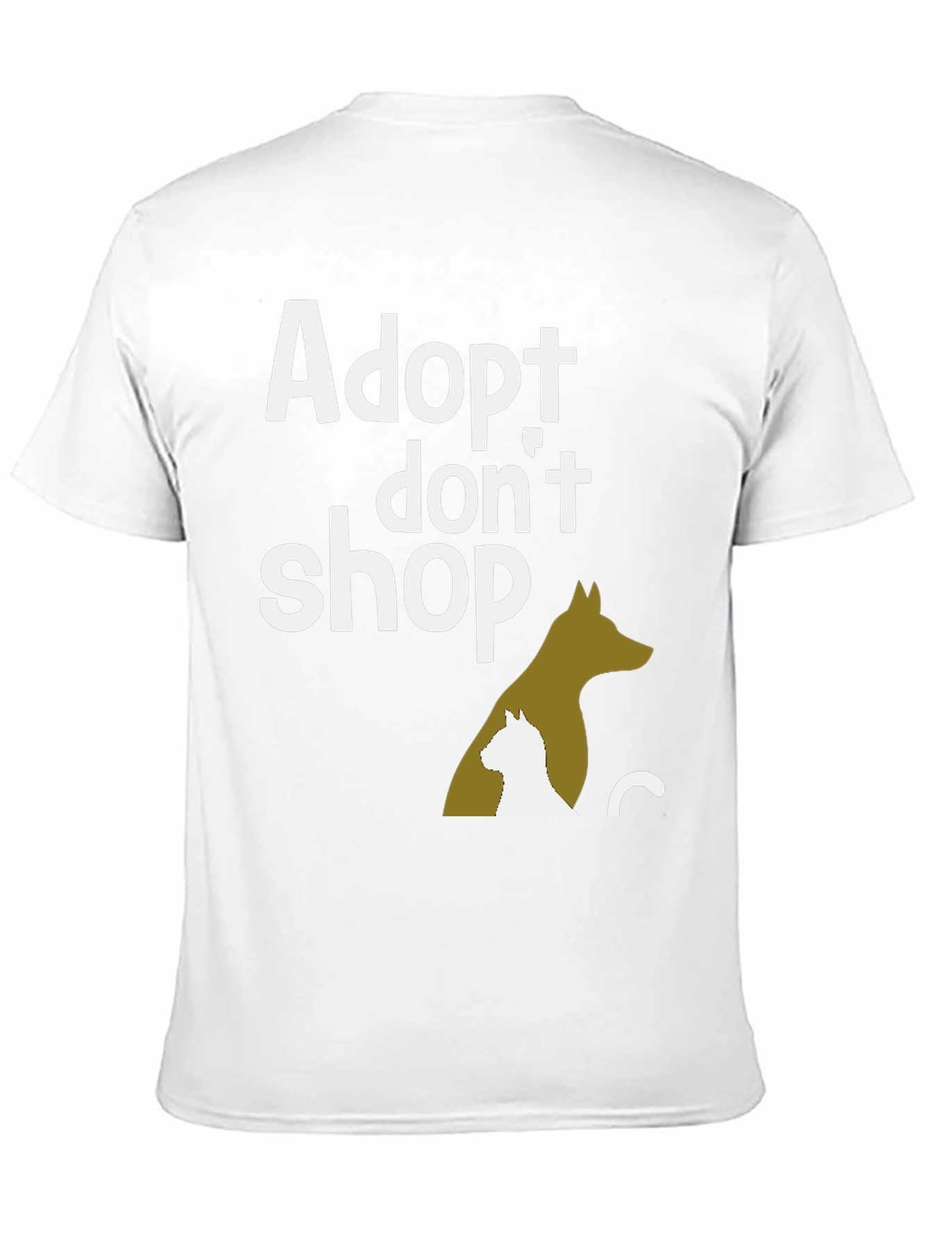 Adopt Dont Shop Graphic Tee