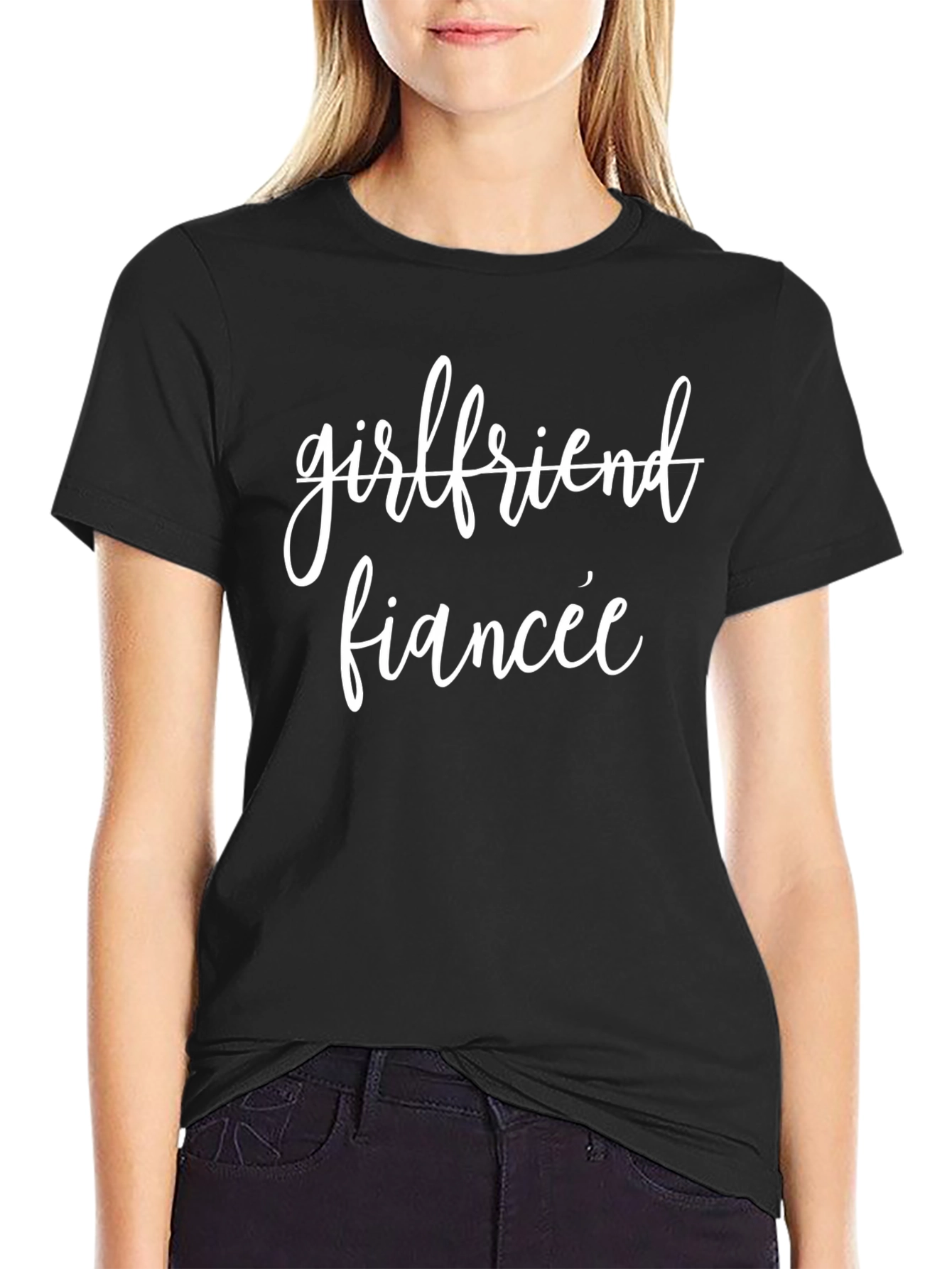 Girlfriend Fiancee Graphic Tee