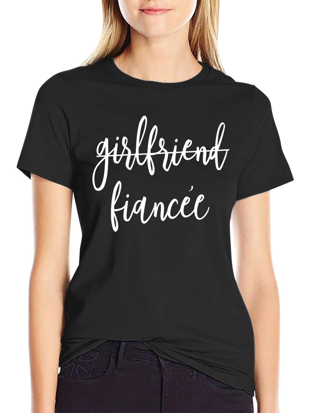 Girlfriend Fiancee Graphic Tee
