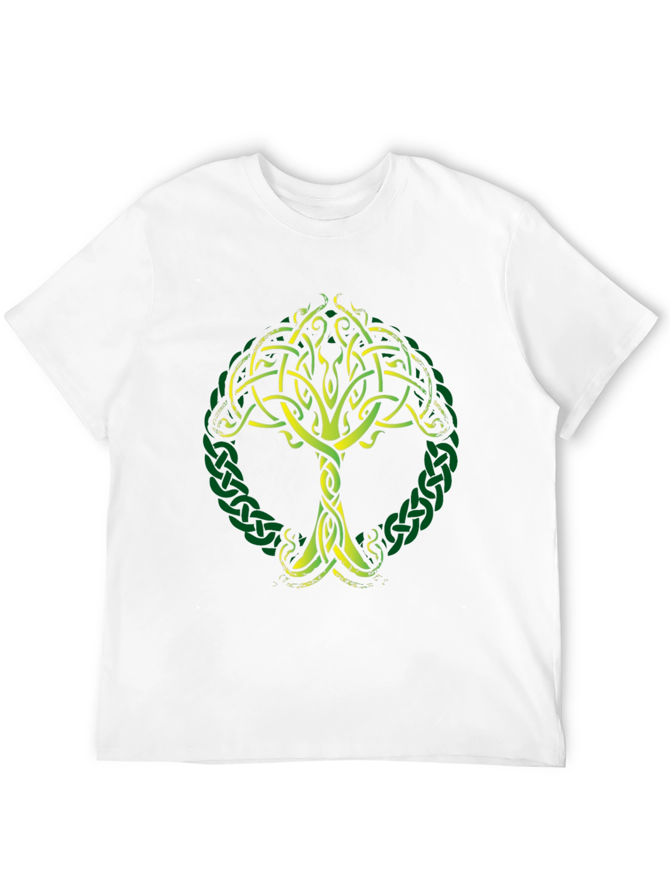 Celtic Tree of Life Graphic Tee - Black