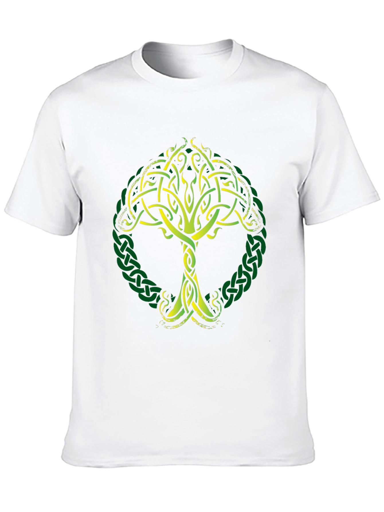 Celtic Tree of Life Graphic Tee - Black