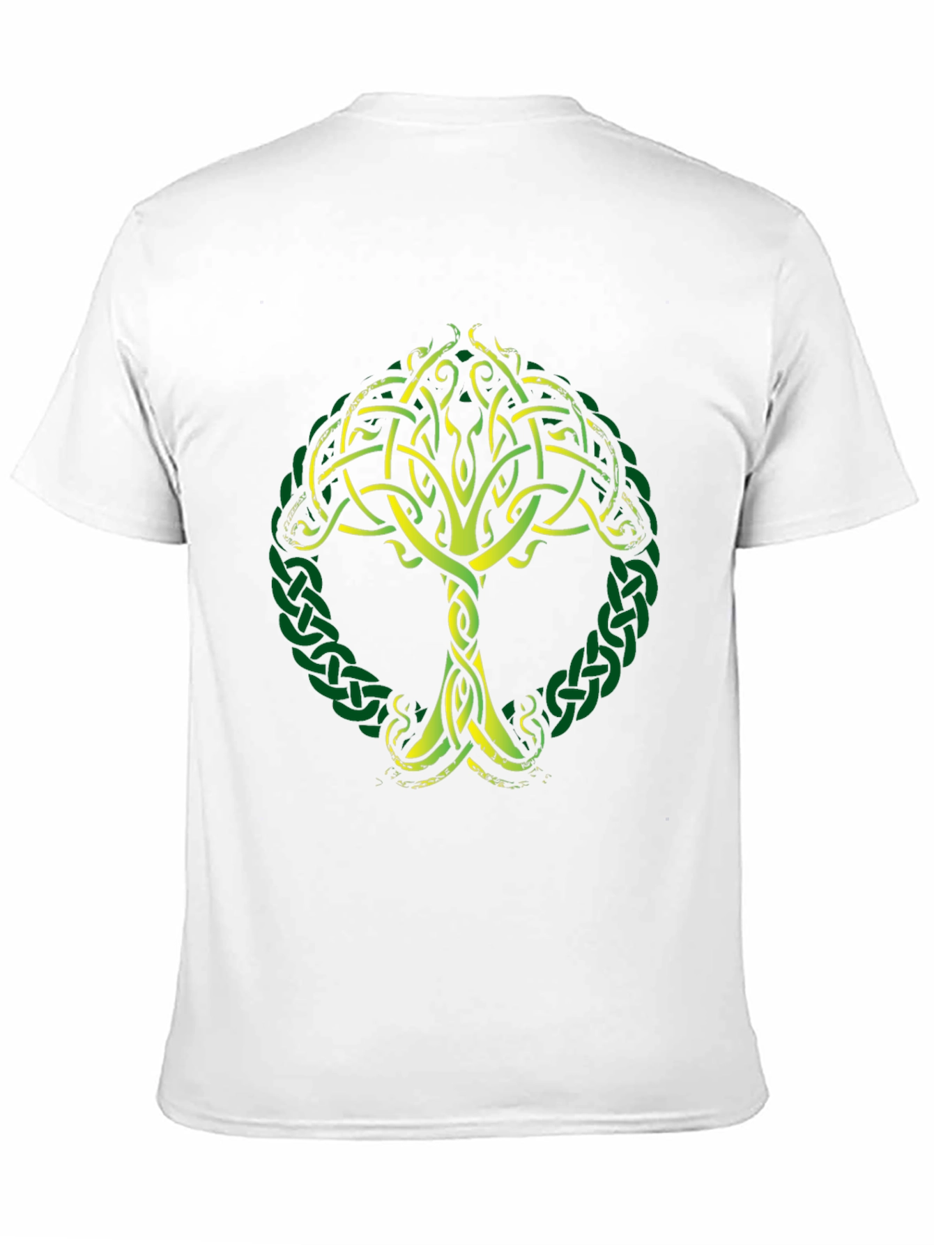 Celtic Tree of Life Graphic Tee - Black