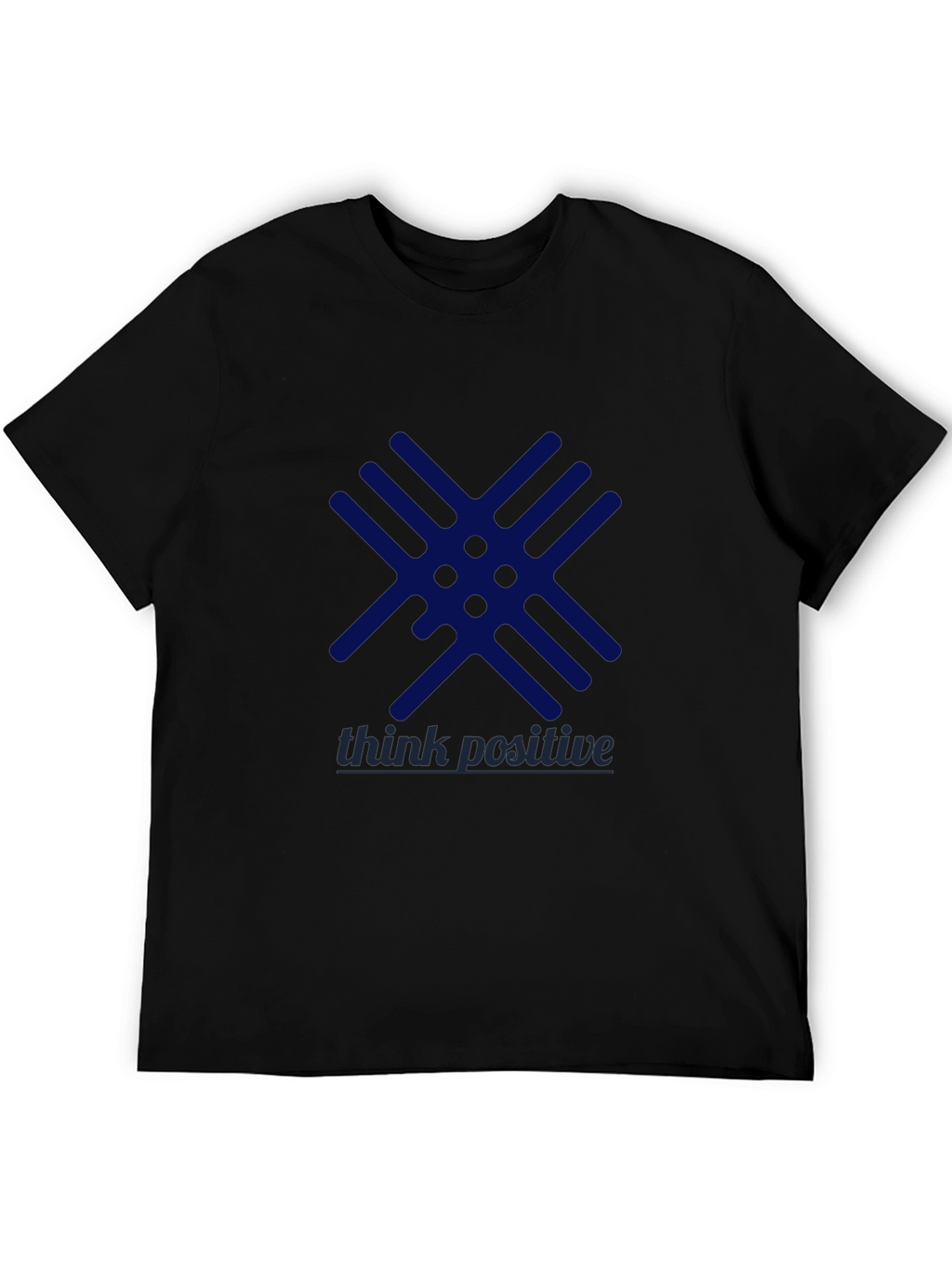 Think Positive Graphic Tee - Black