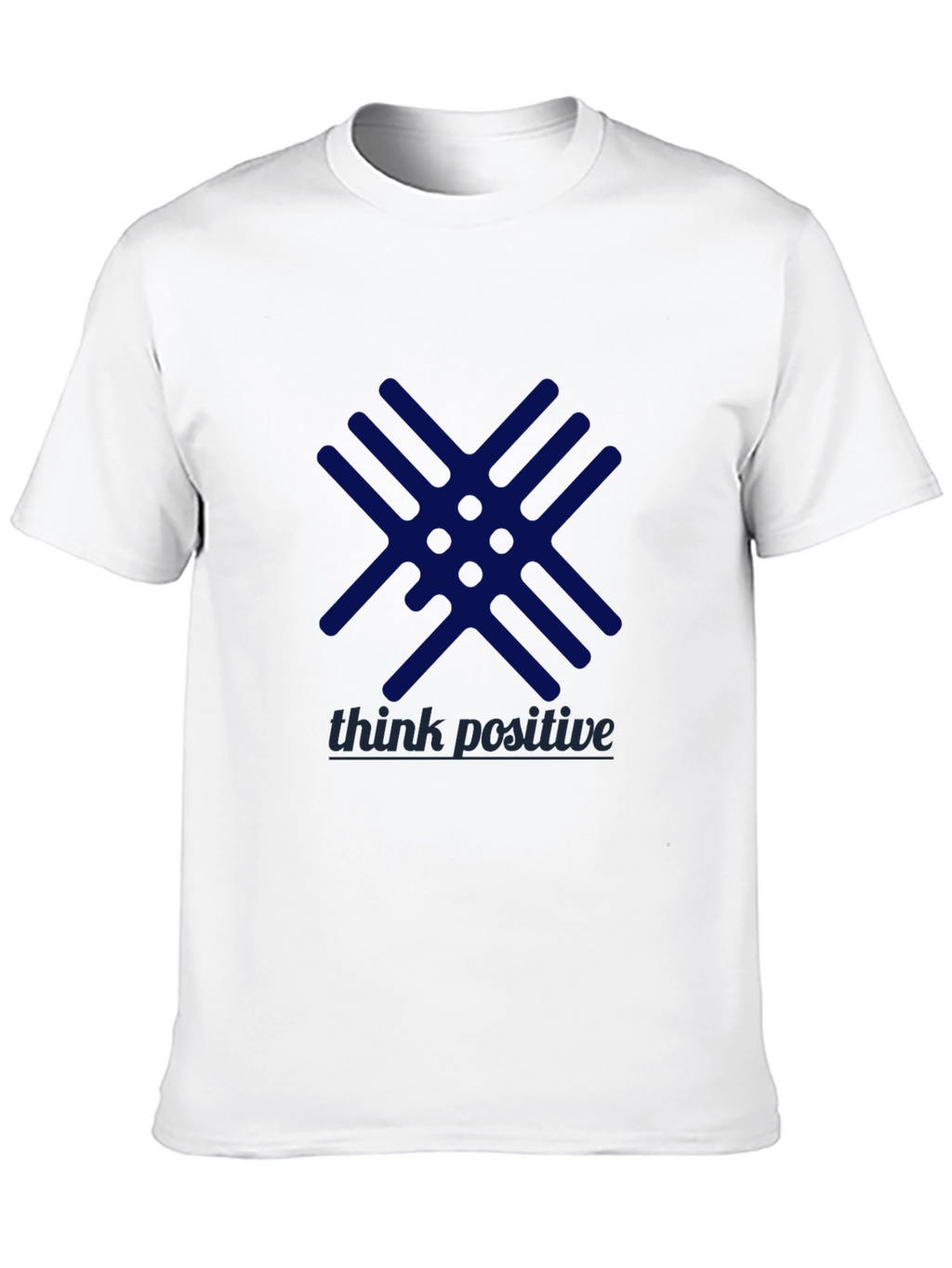 Think Positive Graphic Tee - Black