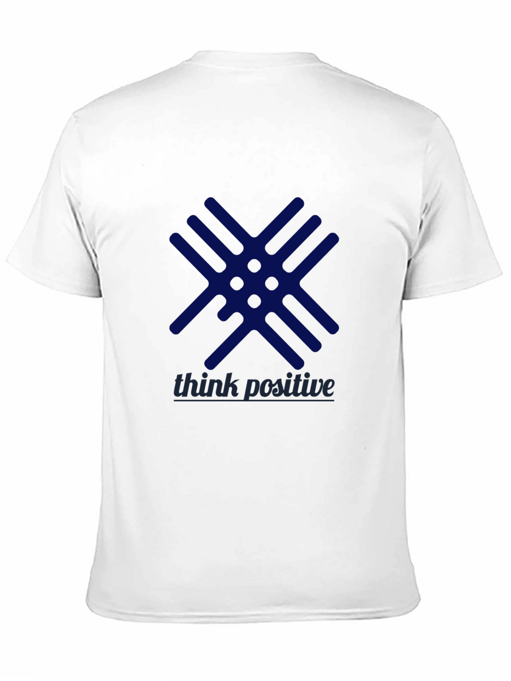 Think Positive Graphic Tee - Black