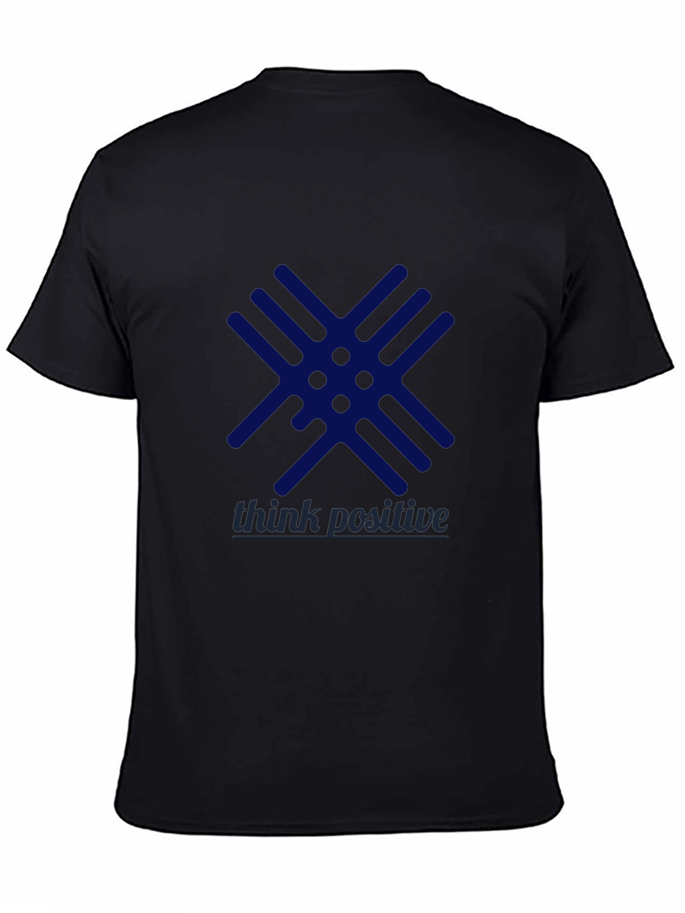 Think Positive Graphic Tee - Black