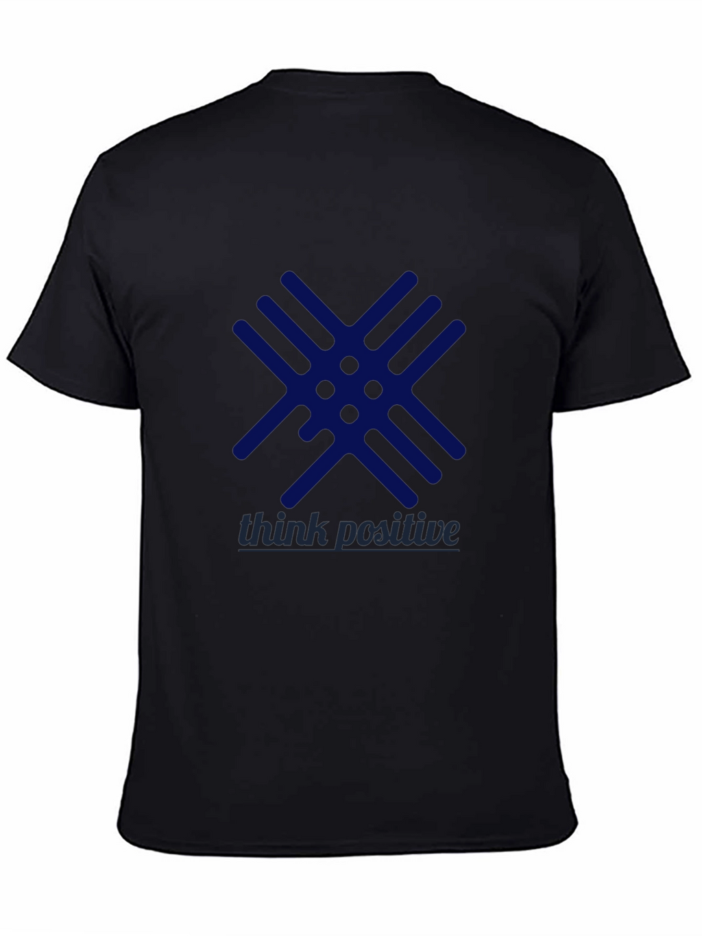 Think Positive Graphic Tee - Black