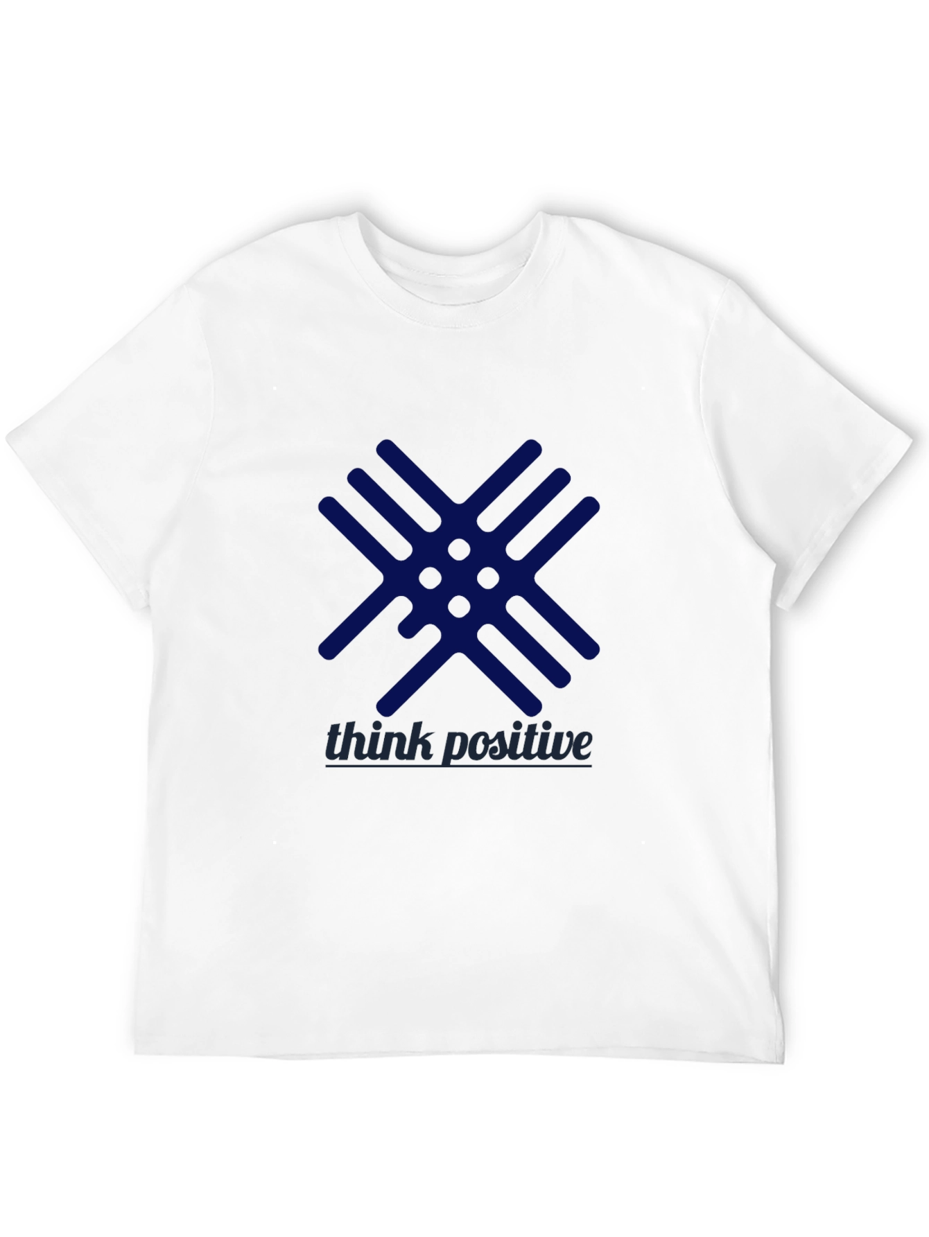 Think Positive Graphic Tee - Black