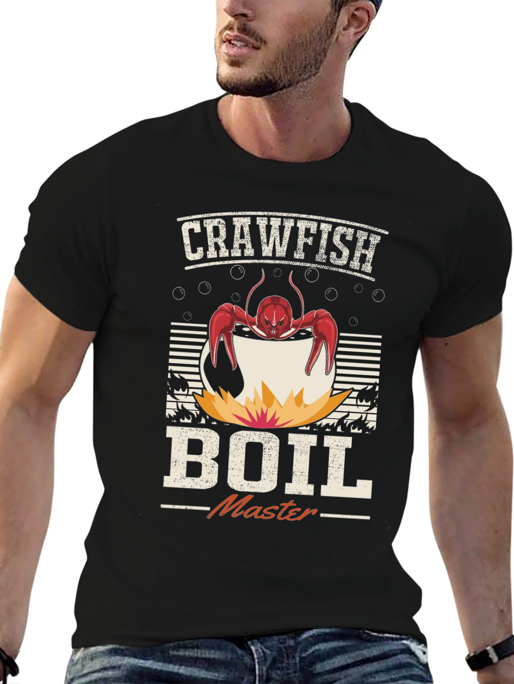 Crawfish Boil Master Graphic T-Shirt