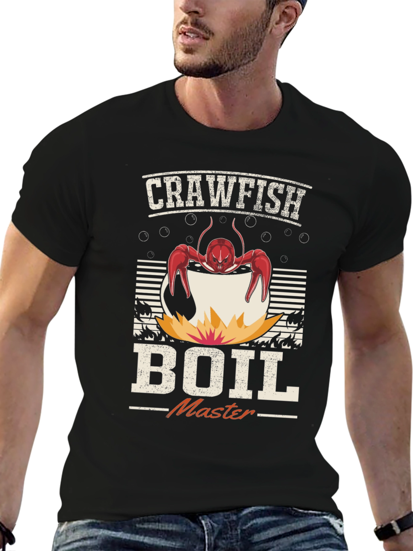 Crawfish Boil Master Graphic T-Shirt