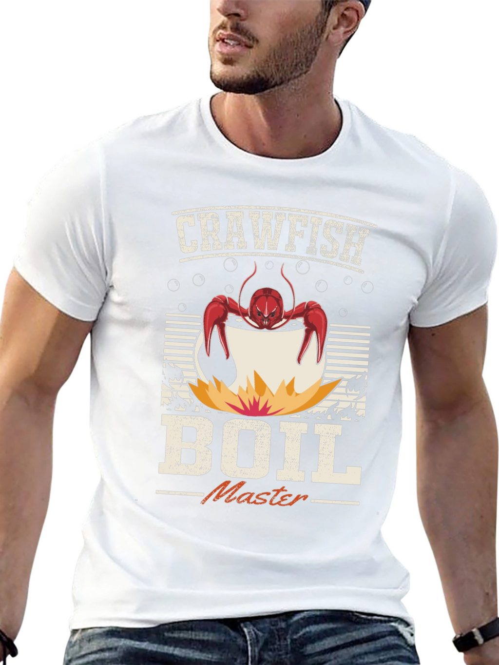 Crawfish Boil Master Graphic T-Shirt