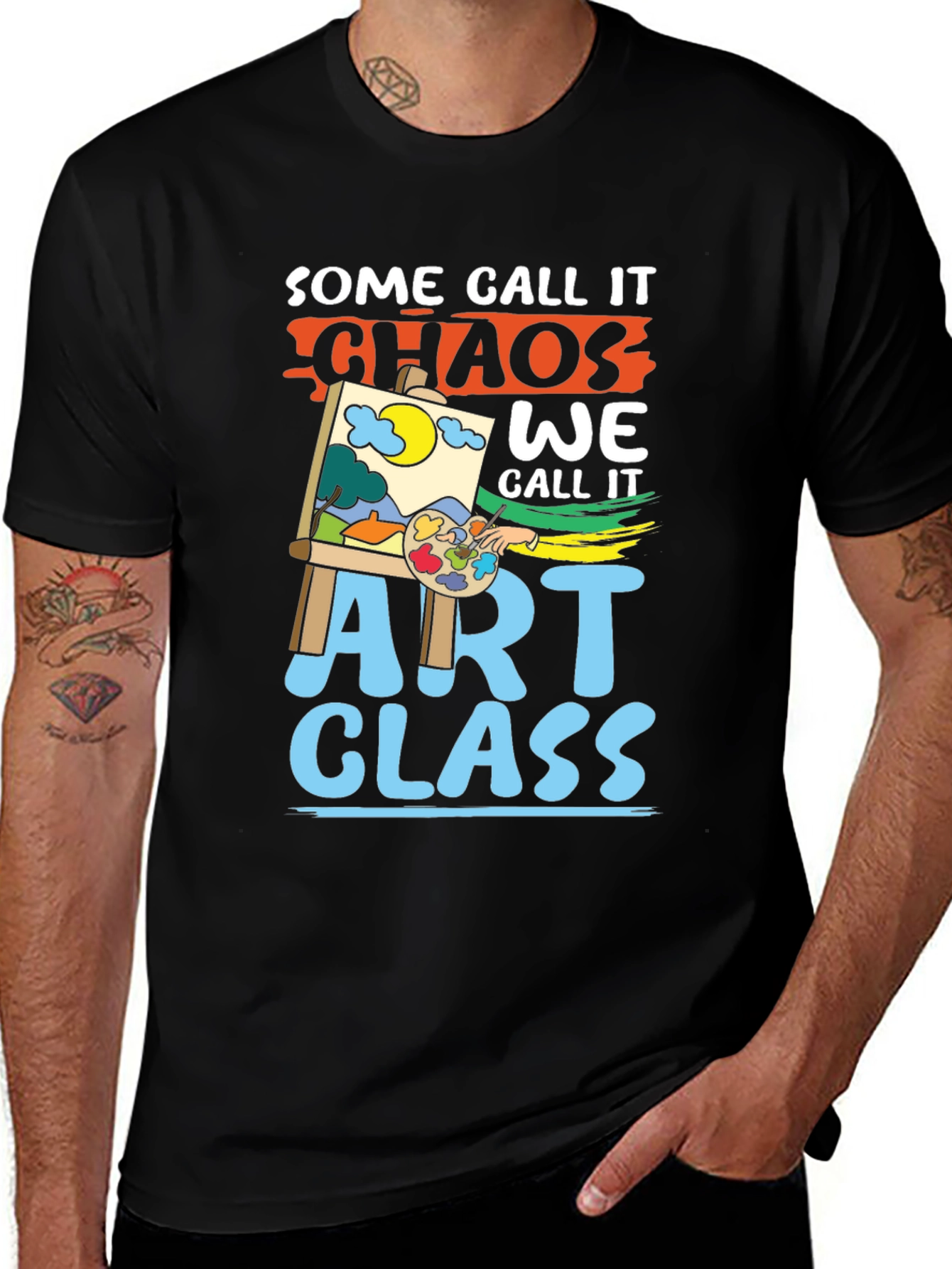 Art Class Chaos T-Shirt - Funny Artist Tee