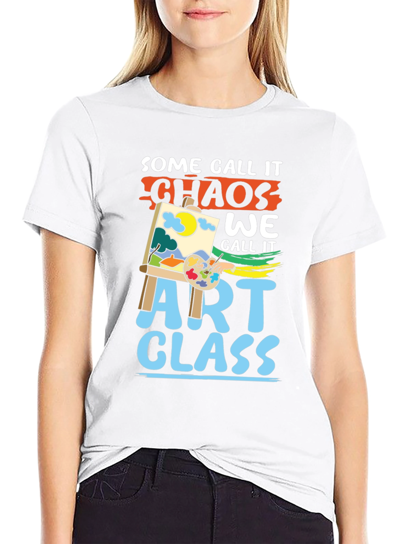 Art Class Chaos T-Shirt - Funny Artist Tee
