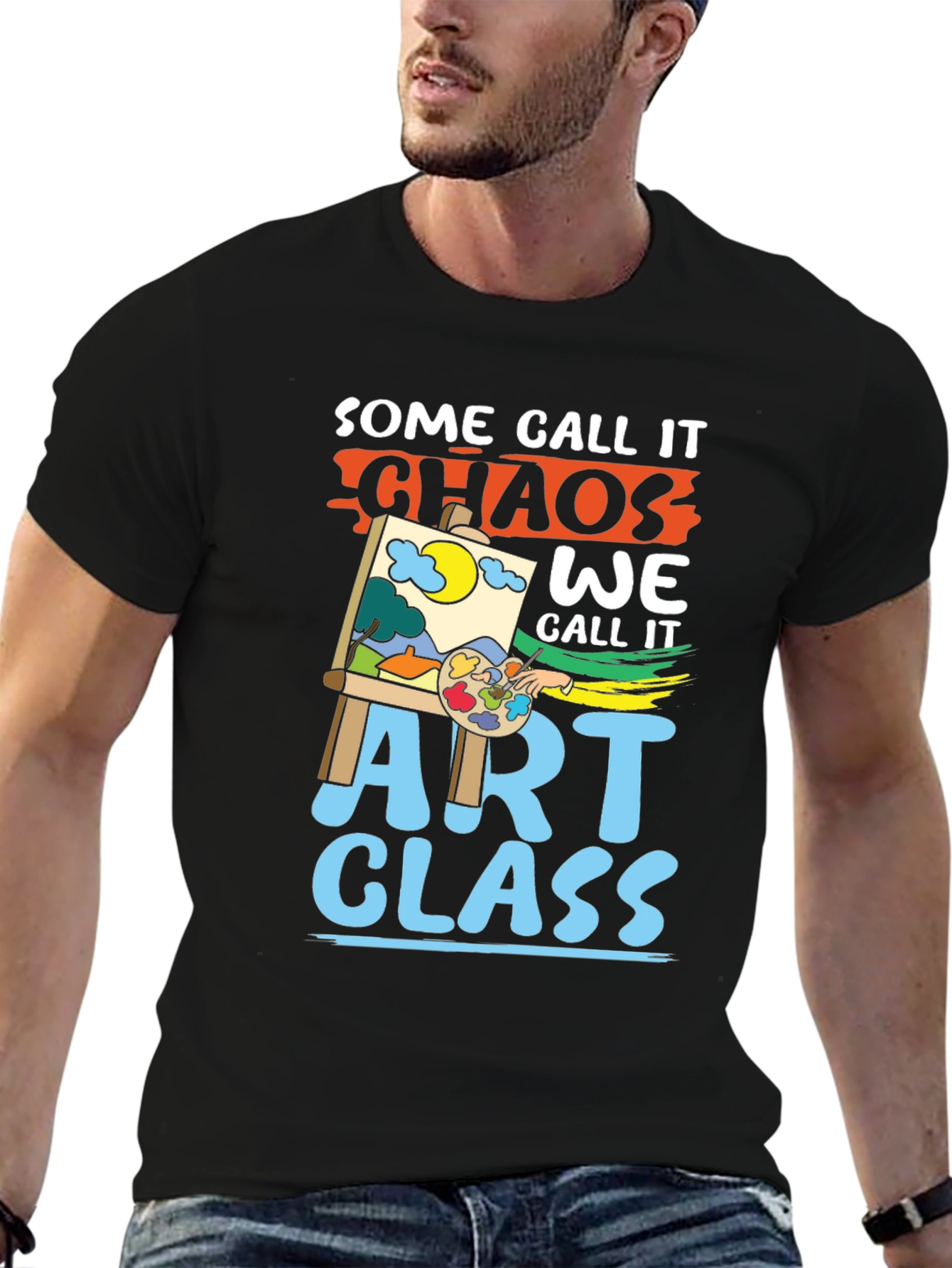 Art Class Chaos T-Shirt - Funny Artist Tee