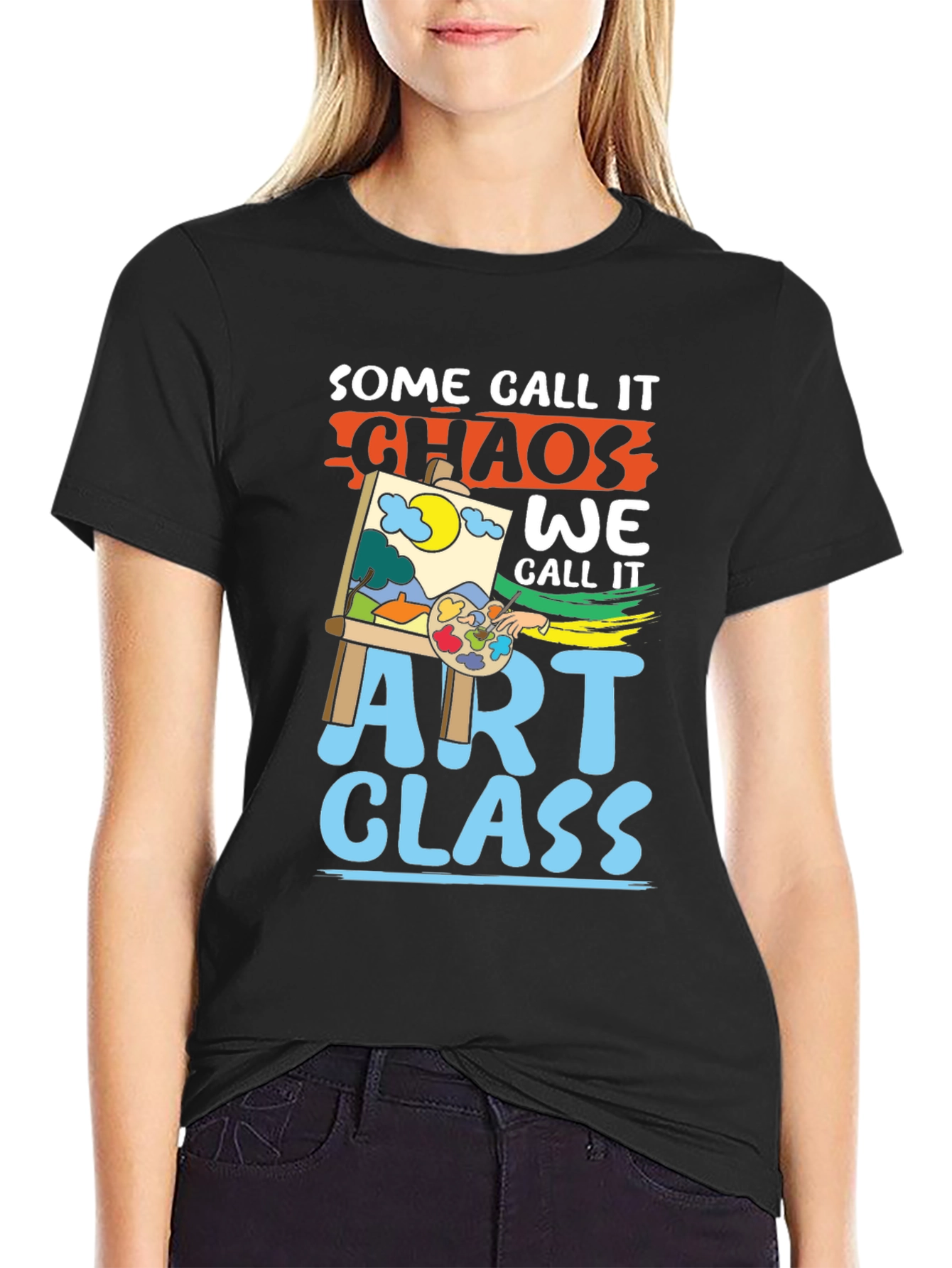 Art Class Chaos T-Shirt - Funny Artist Tee