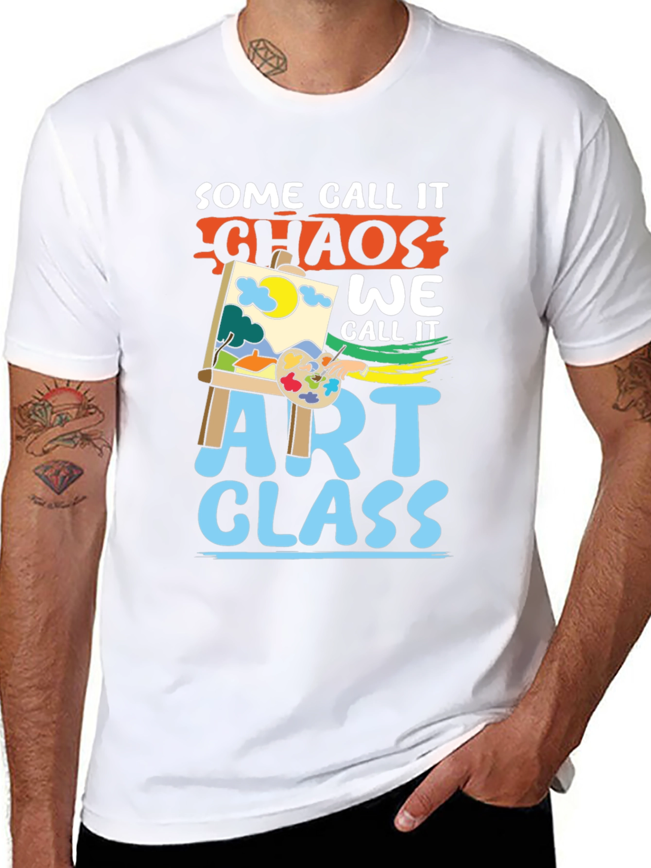 Art Class Chaos T-Shirt - Funny Artist Tee