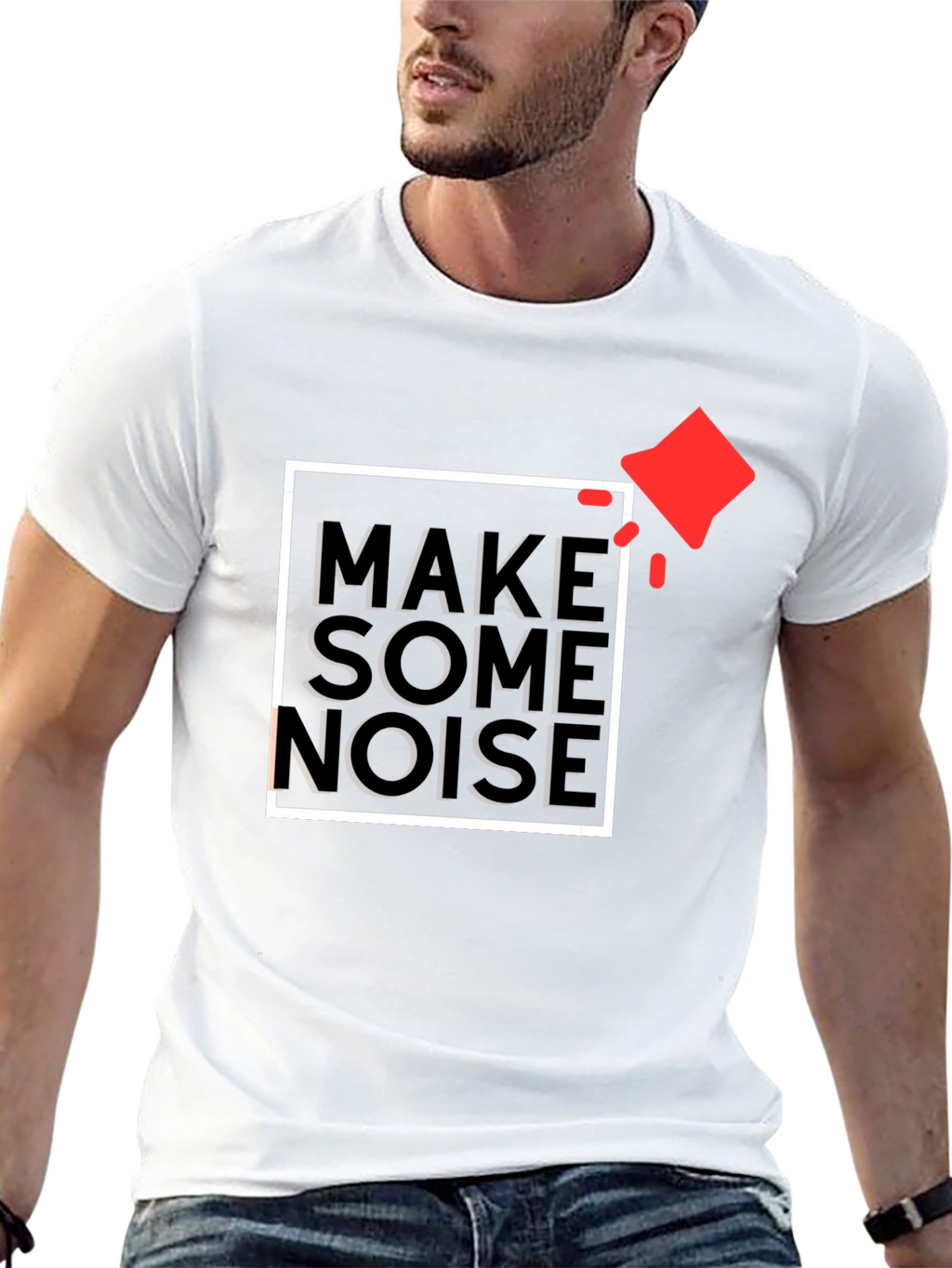 Make Some Noise Graphic Tee