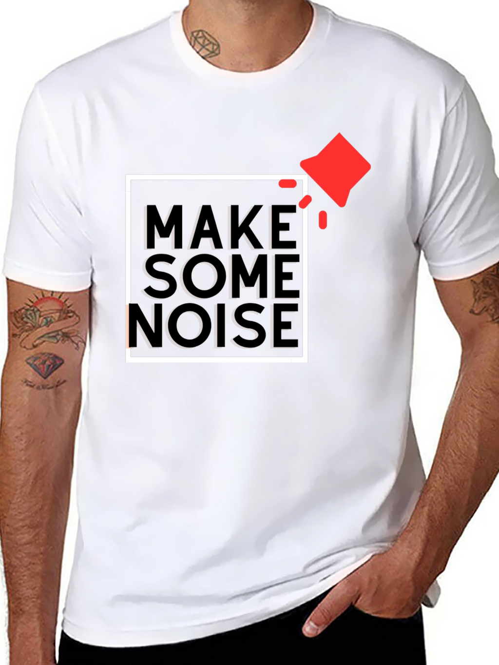Make Some Noise Graphic Tee