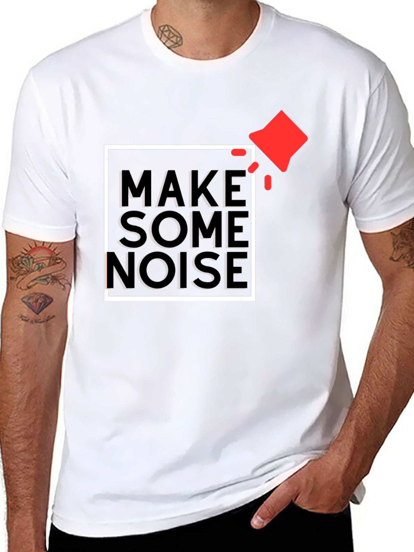 Make Some Noise Graphic Tee