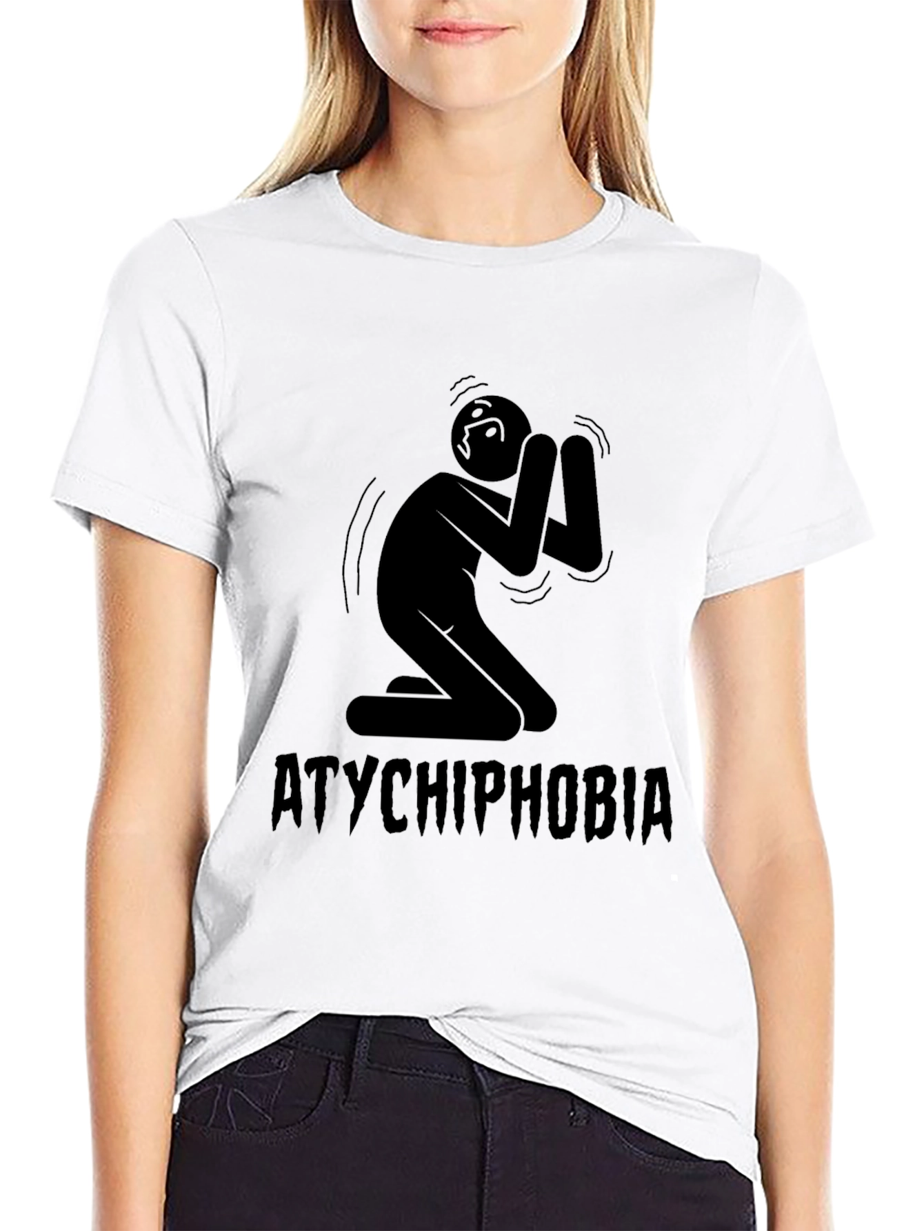 Atychiphobia T-Shirt Failure Fear Tee