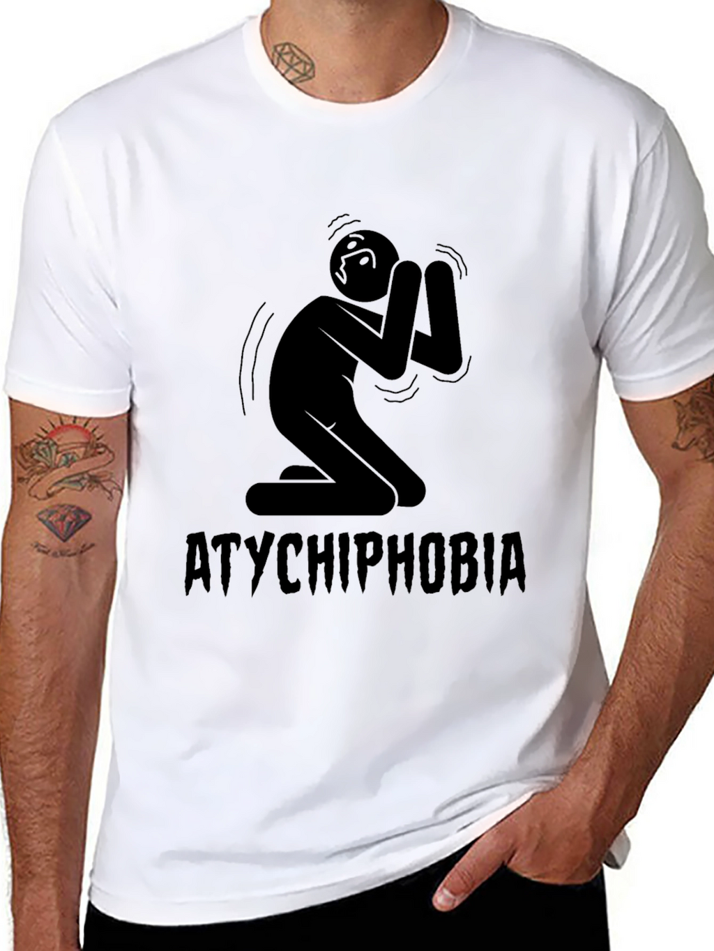 Atychiphobia T-Shirt Failure Fear Tee