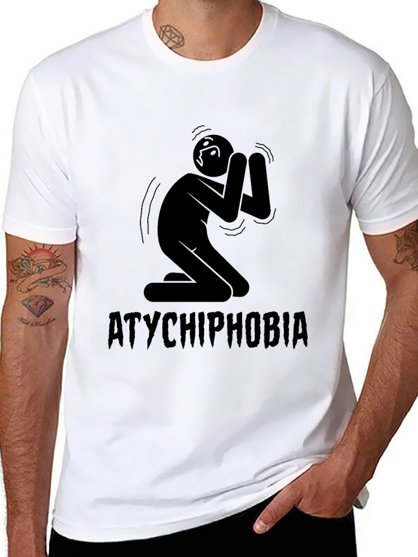 Atychiphobia T-Shirt Failure Fear Tee